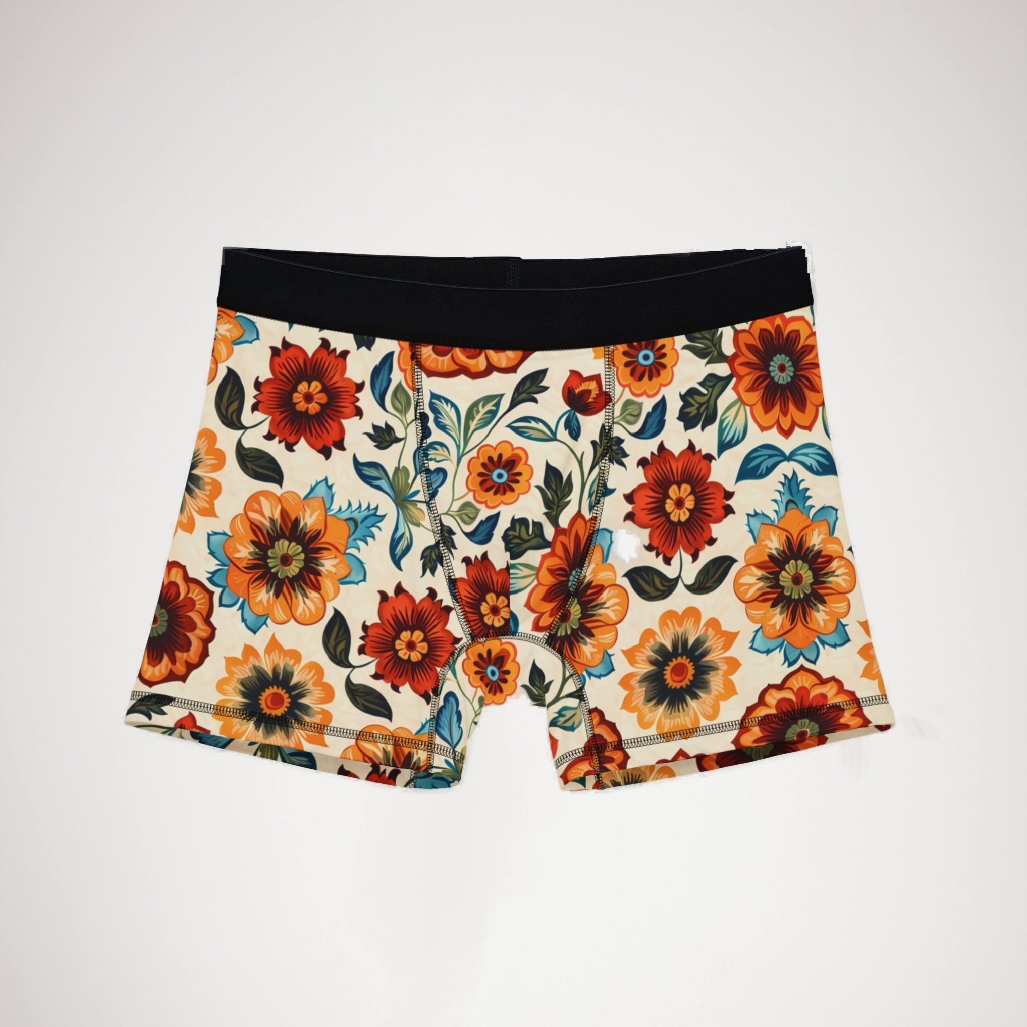 Men's boxers mexican flower
