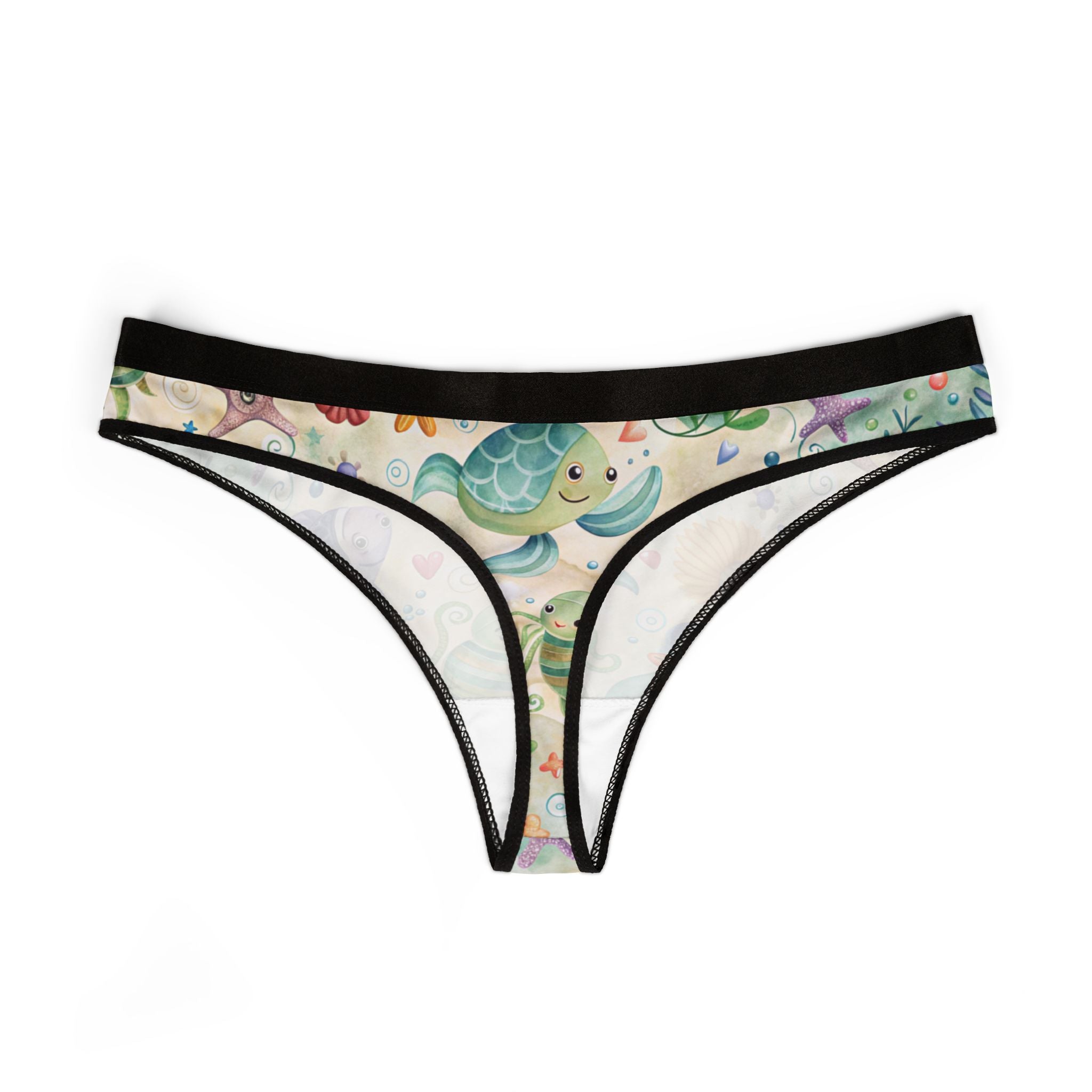 Women's thongs sea ocean