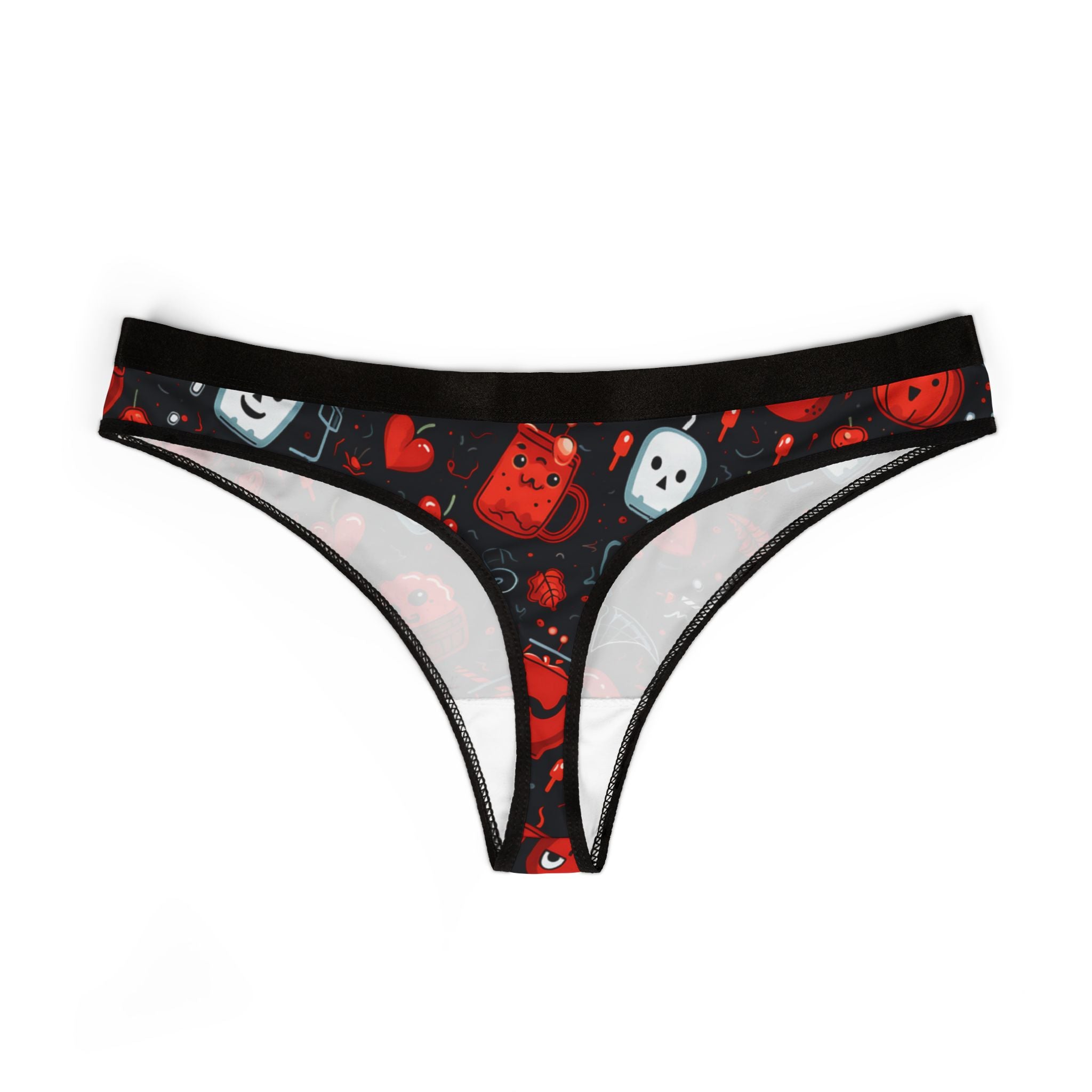 Women's thongs halloween crazy