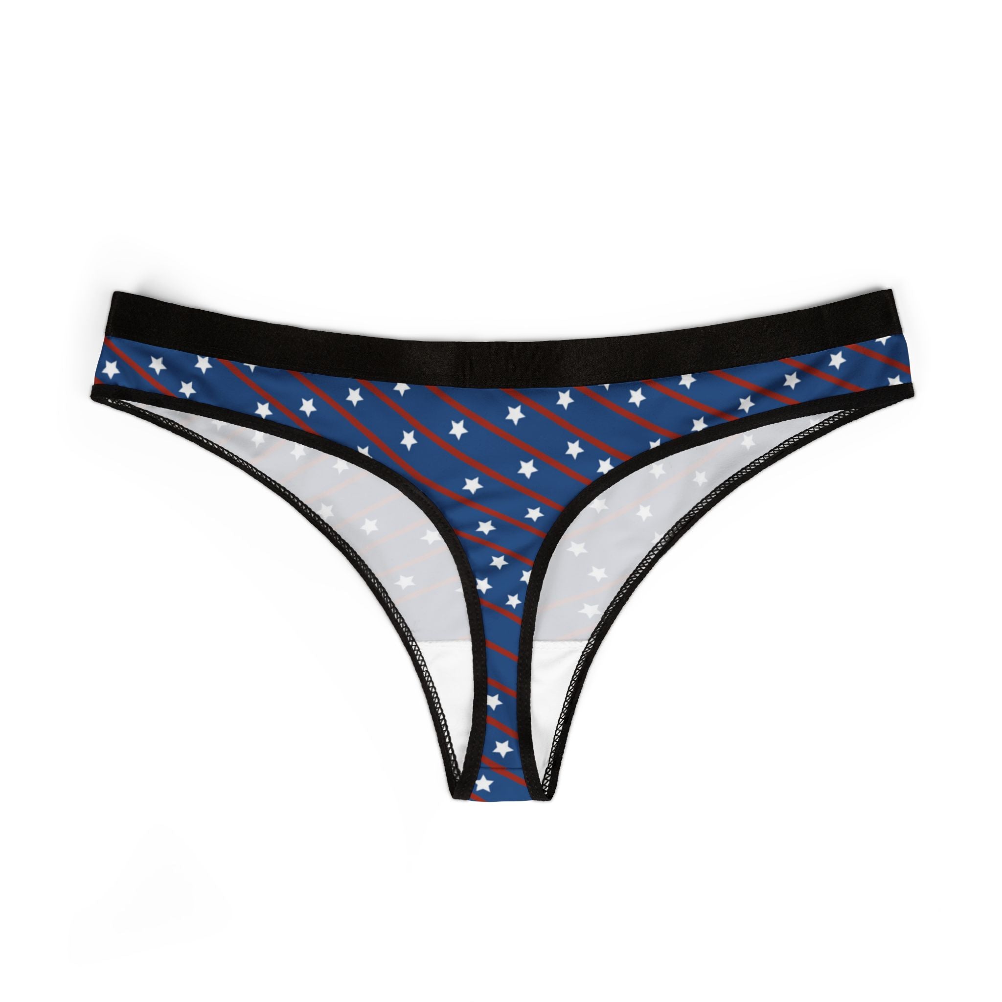Women's thongs 4th of july usa