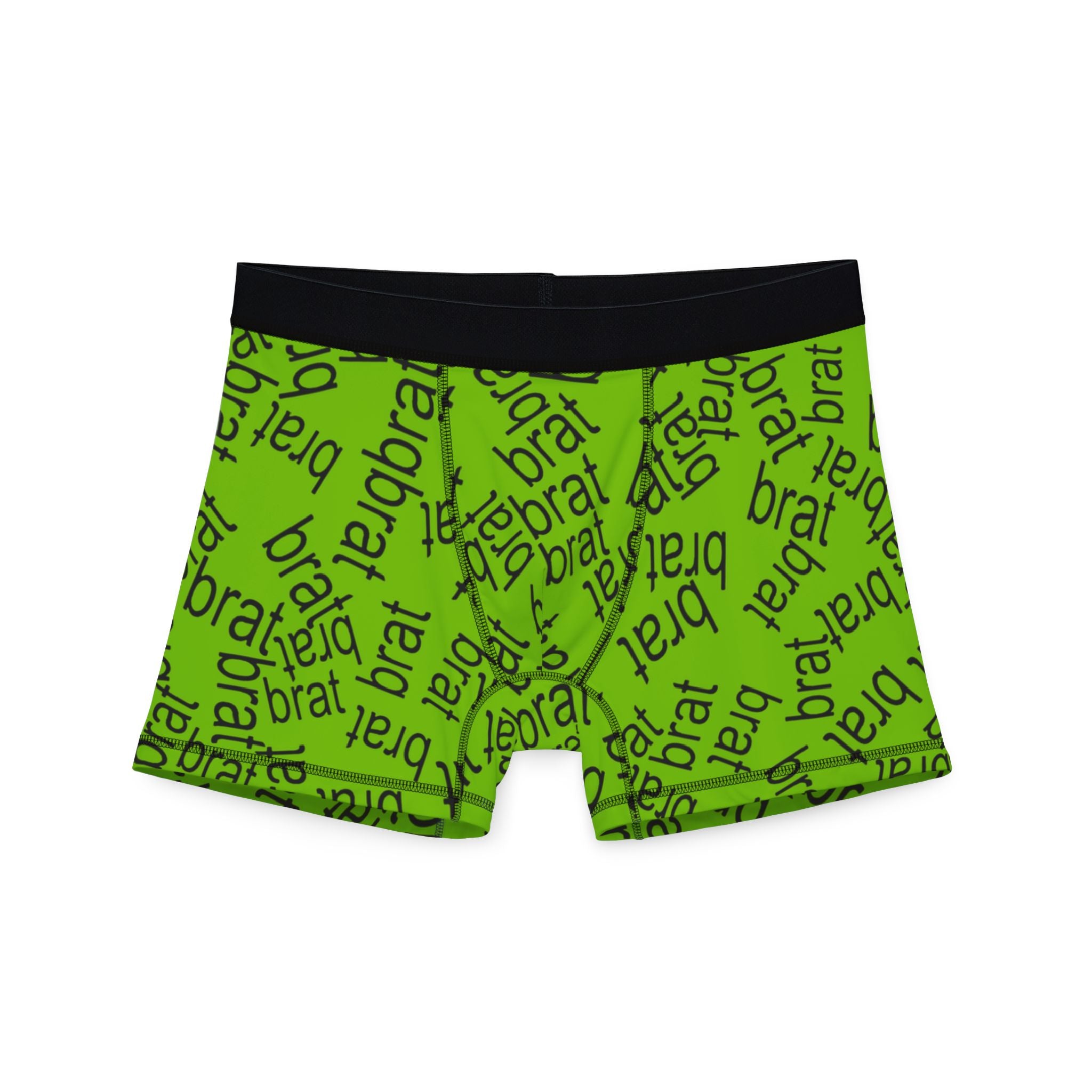 Men's boxers brat Charli XCX green