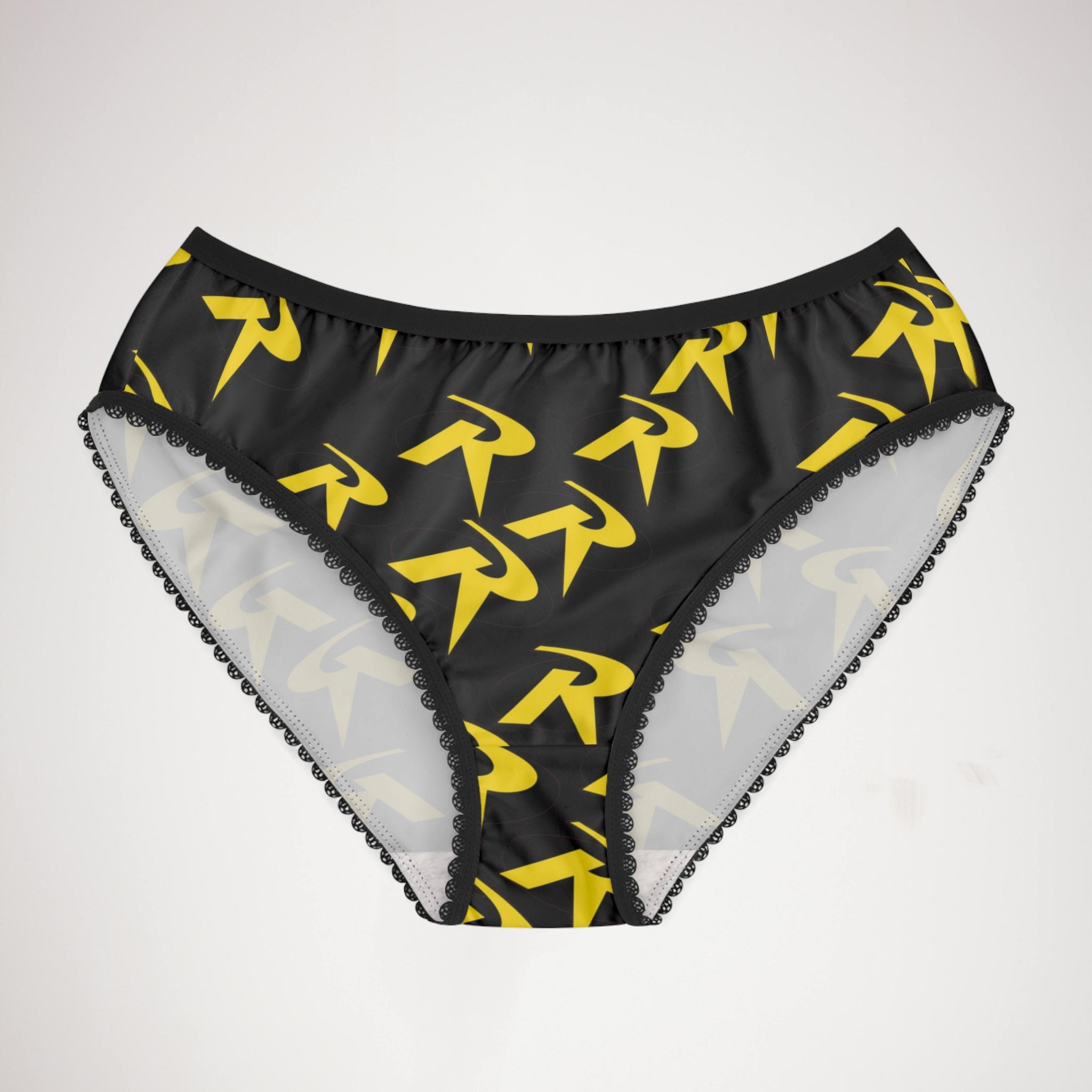 Women's briefs robin symbol black