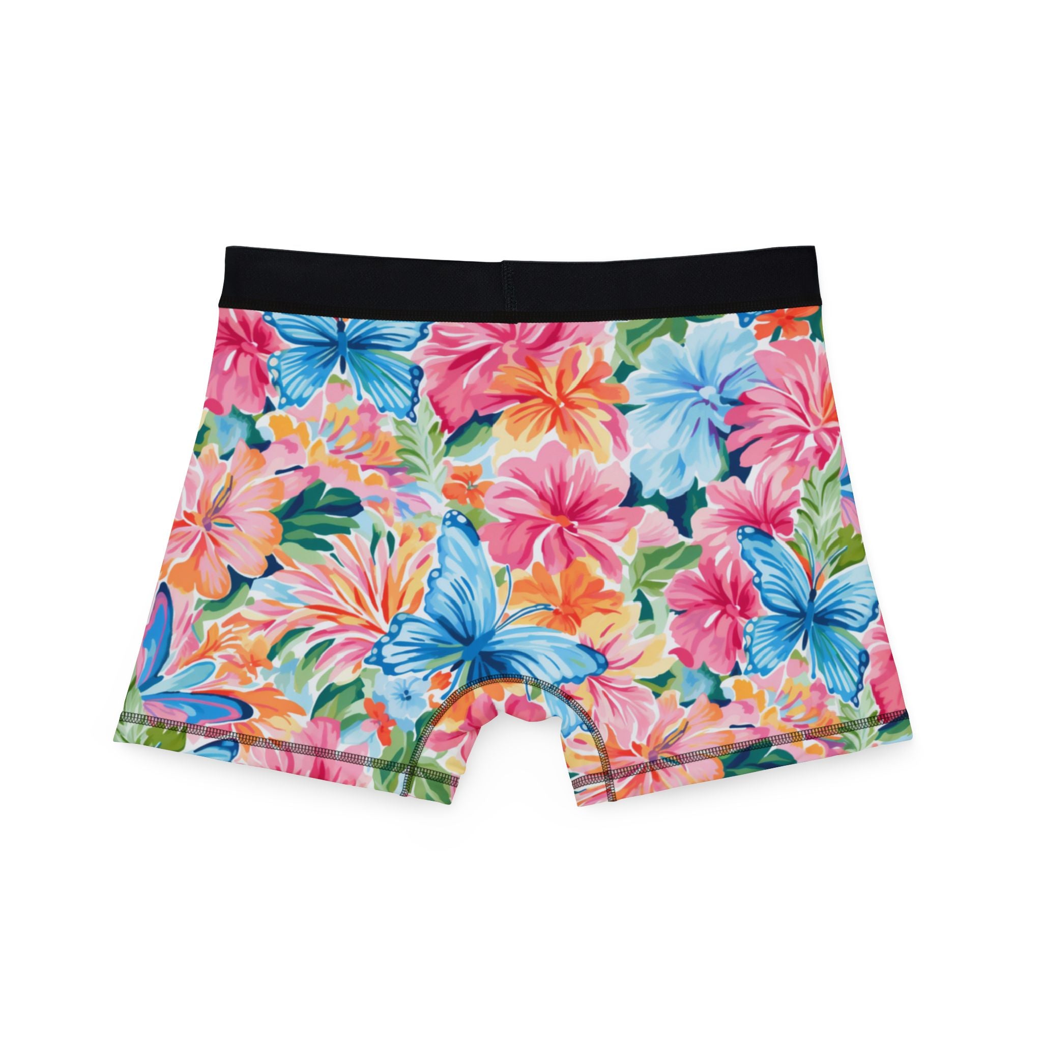 Men's boxers preppy butterflies