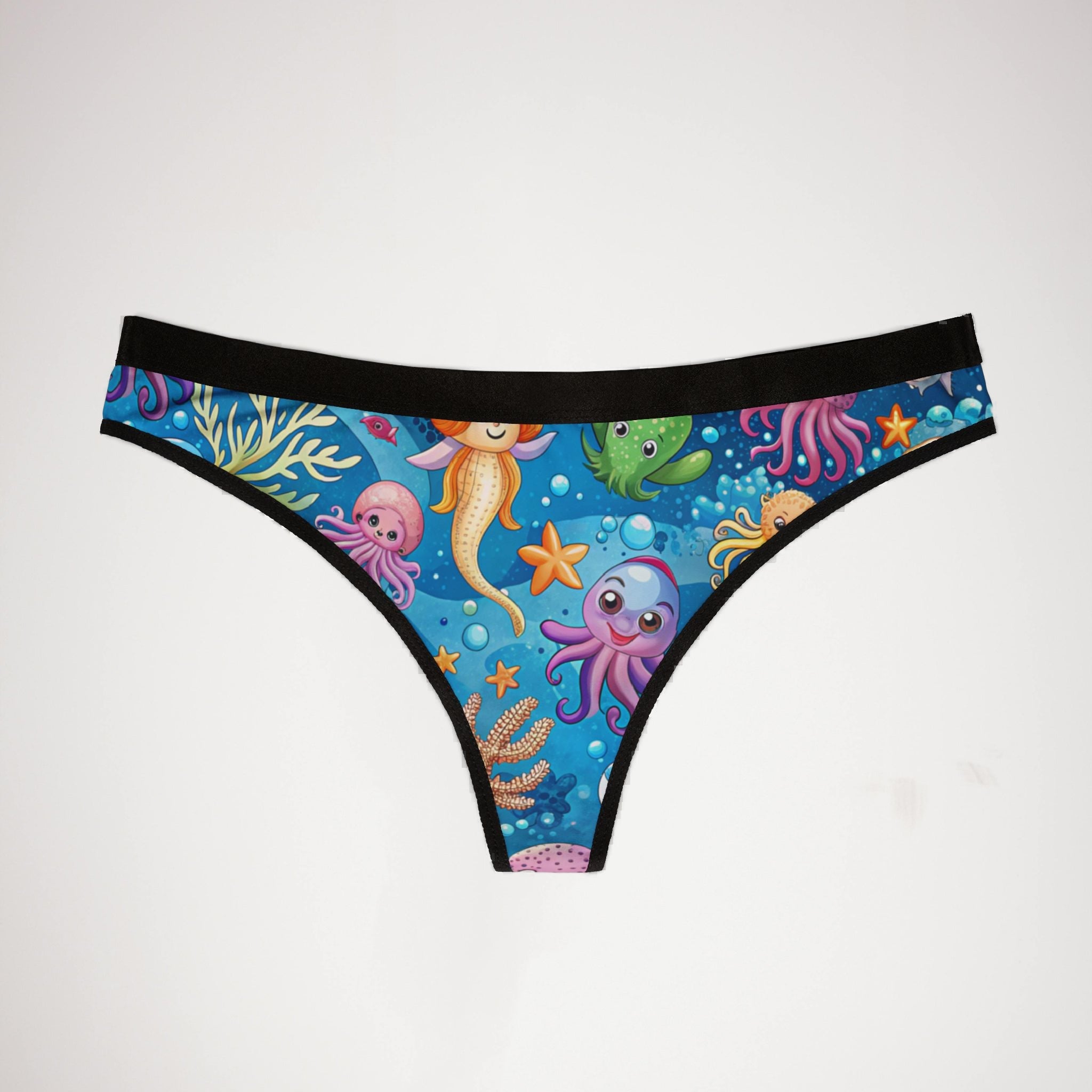 Women's thongs sea ocean