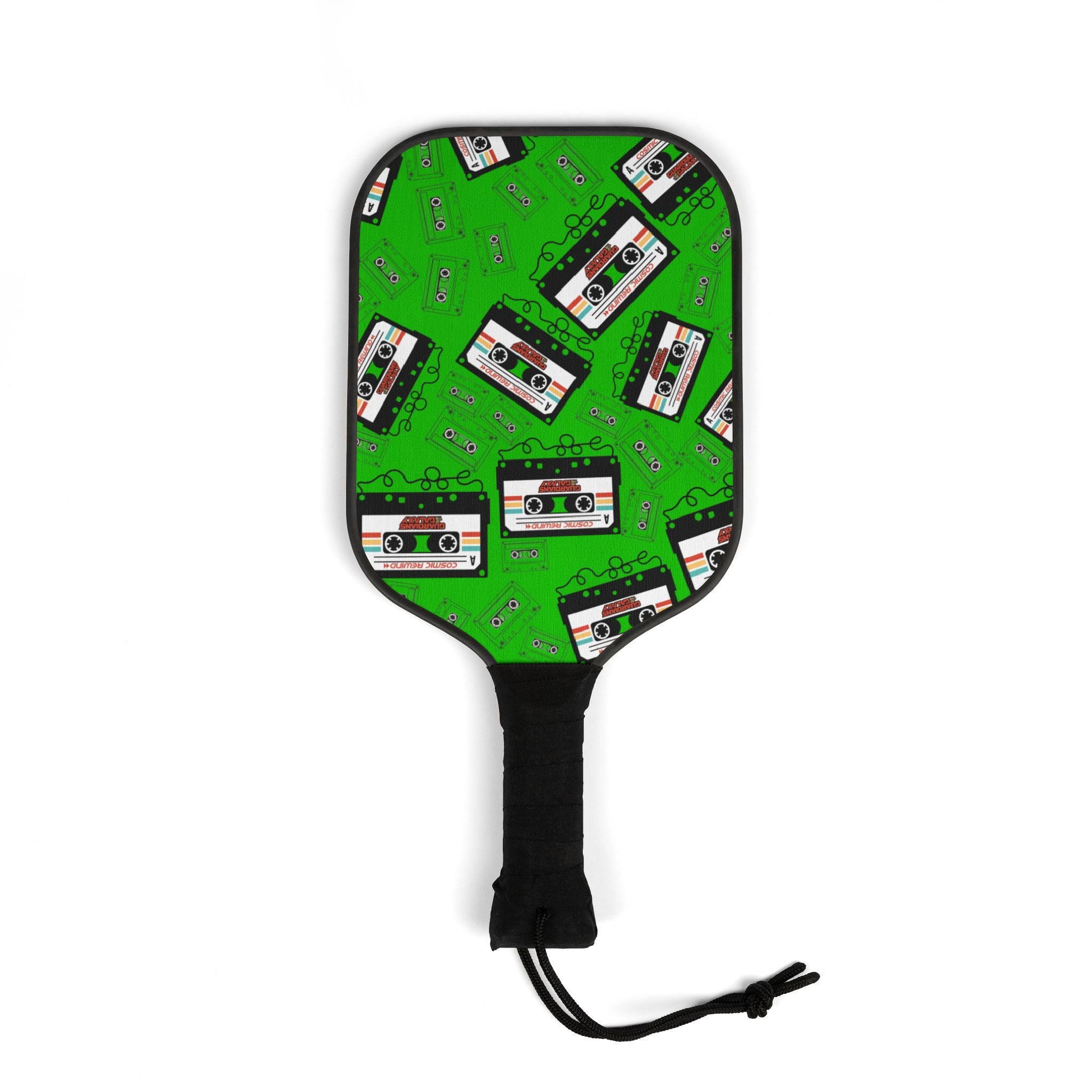 Pickleball kit (2 paddles + 2 balls + transparent bag) Cosmic Rewind Cassette green