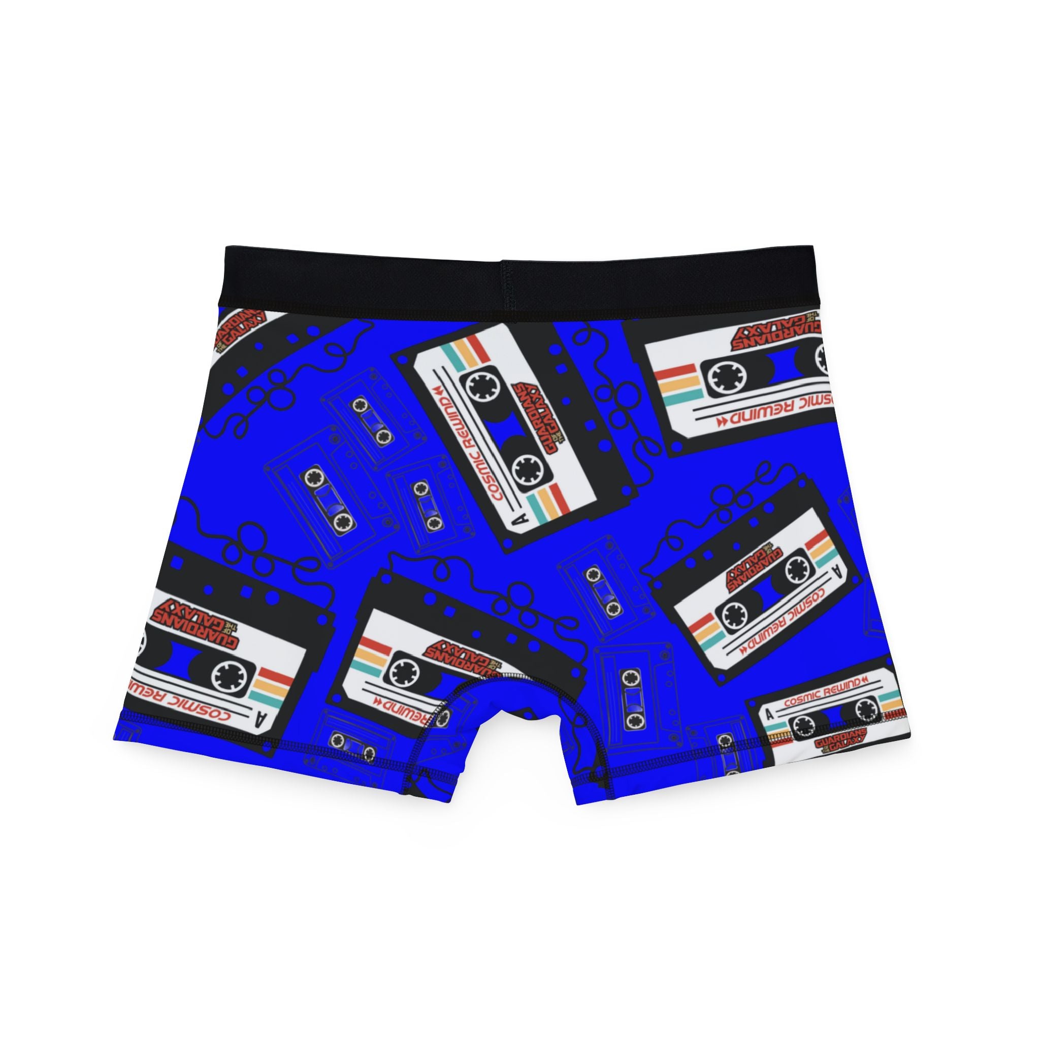 Men's boxers Cosmic Rewind Cassette blue