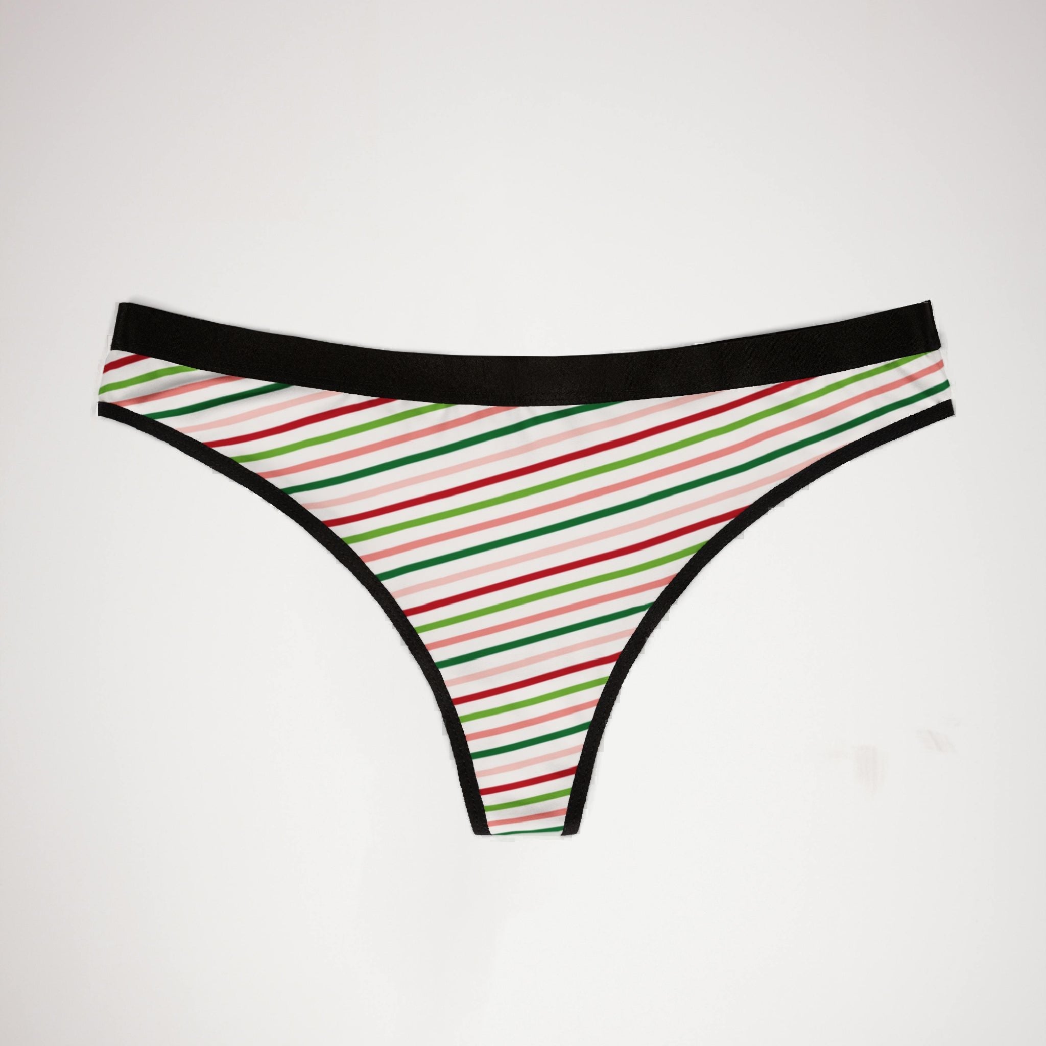 Women's thongs letters to santa christmas