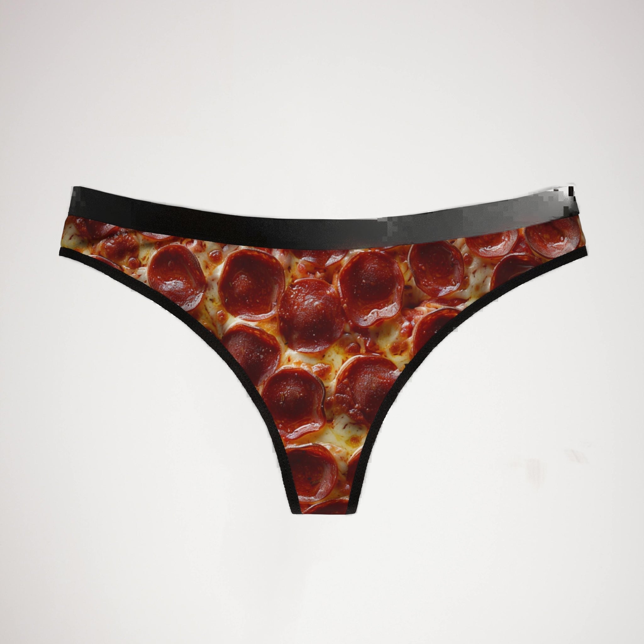 Women's thongs junk food
