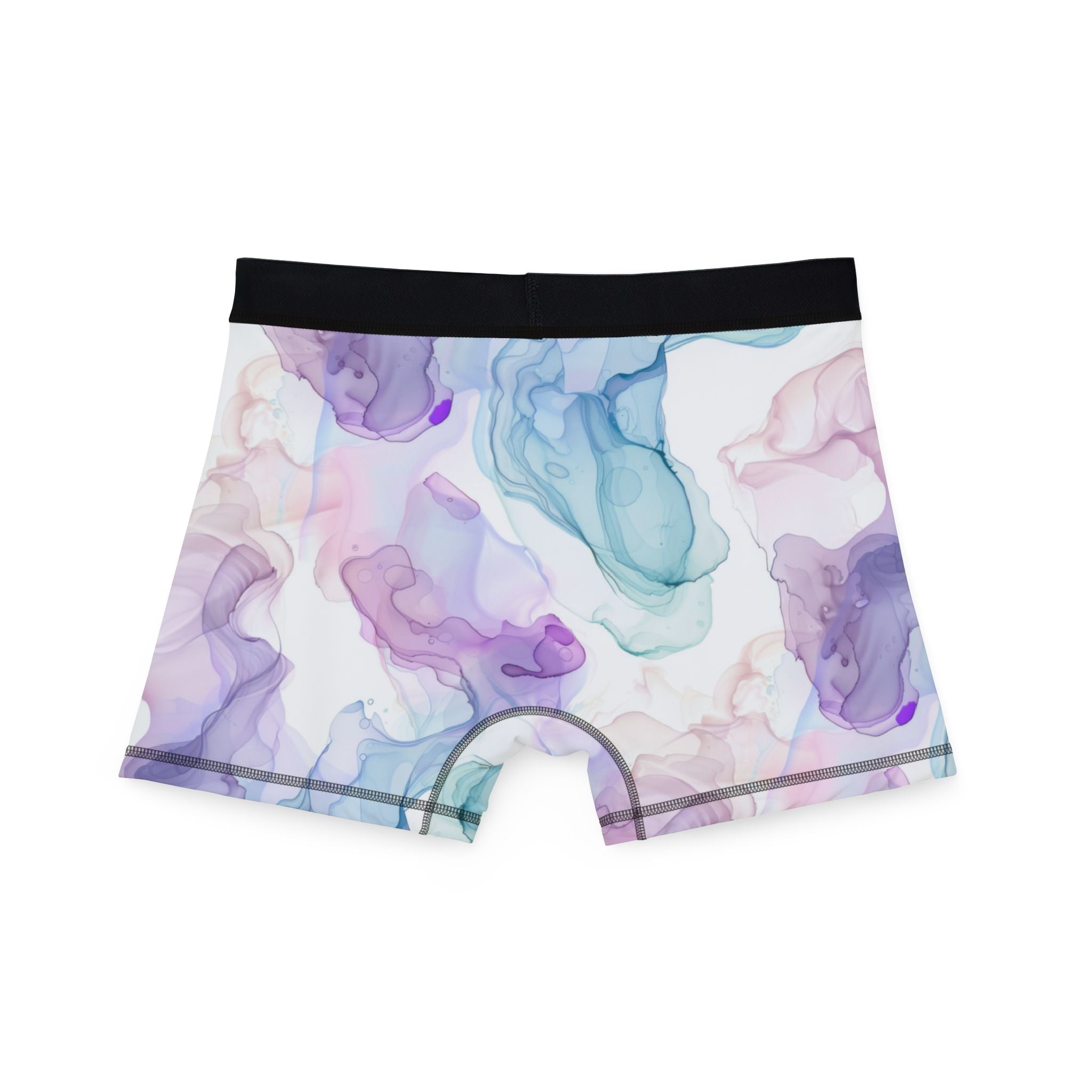 Men's boxers pastel alcohol ink