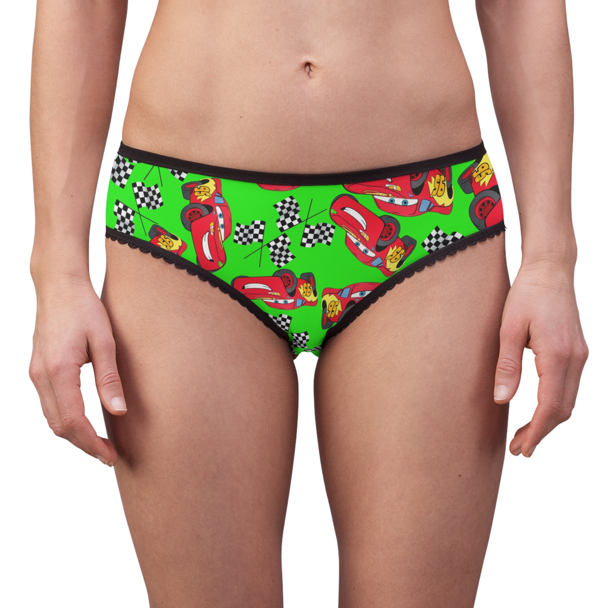 Women's briefs mcqueen flag green