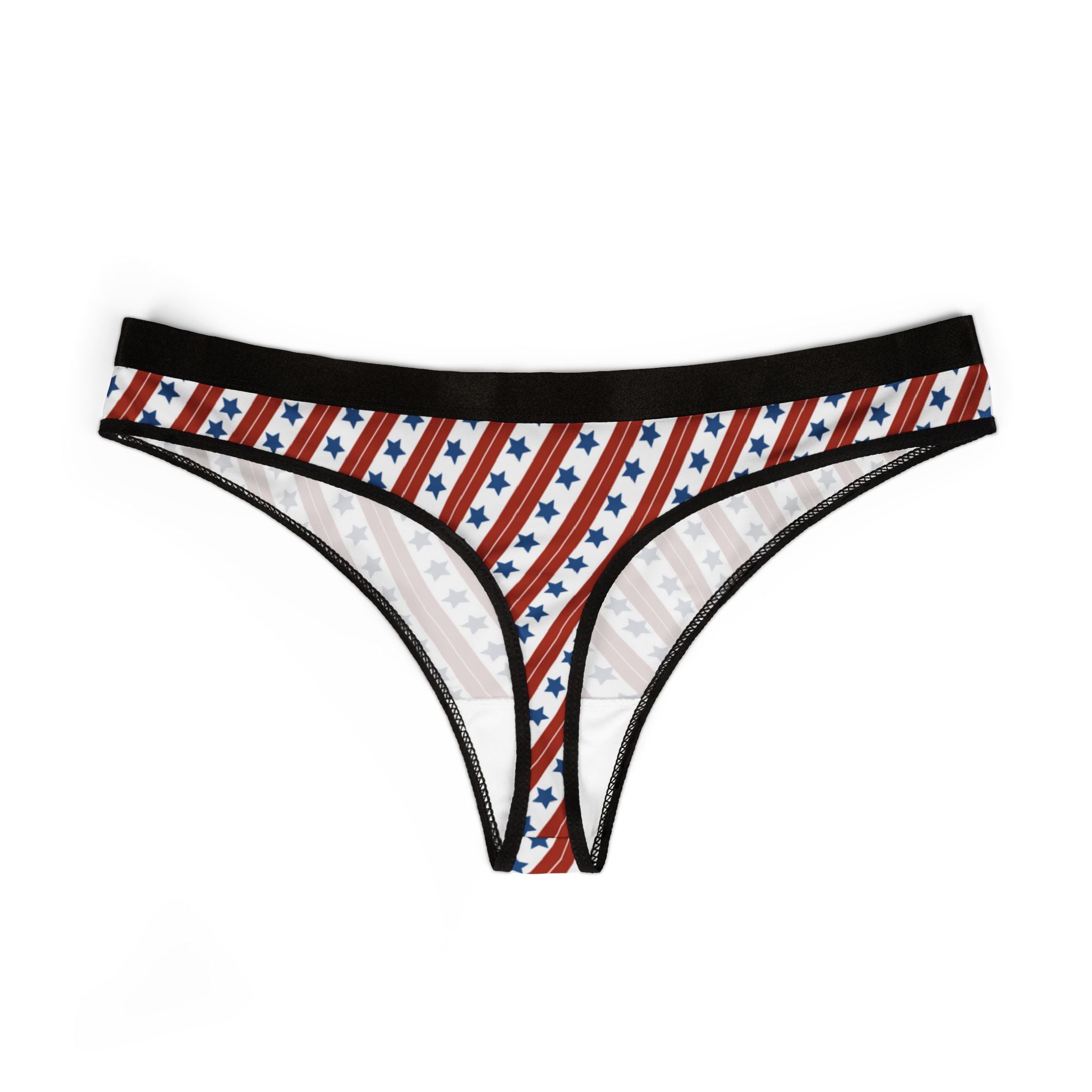 Women's thongs 4th of july usa