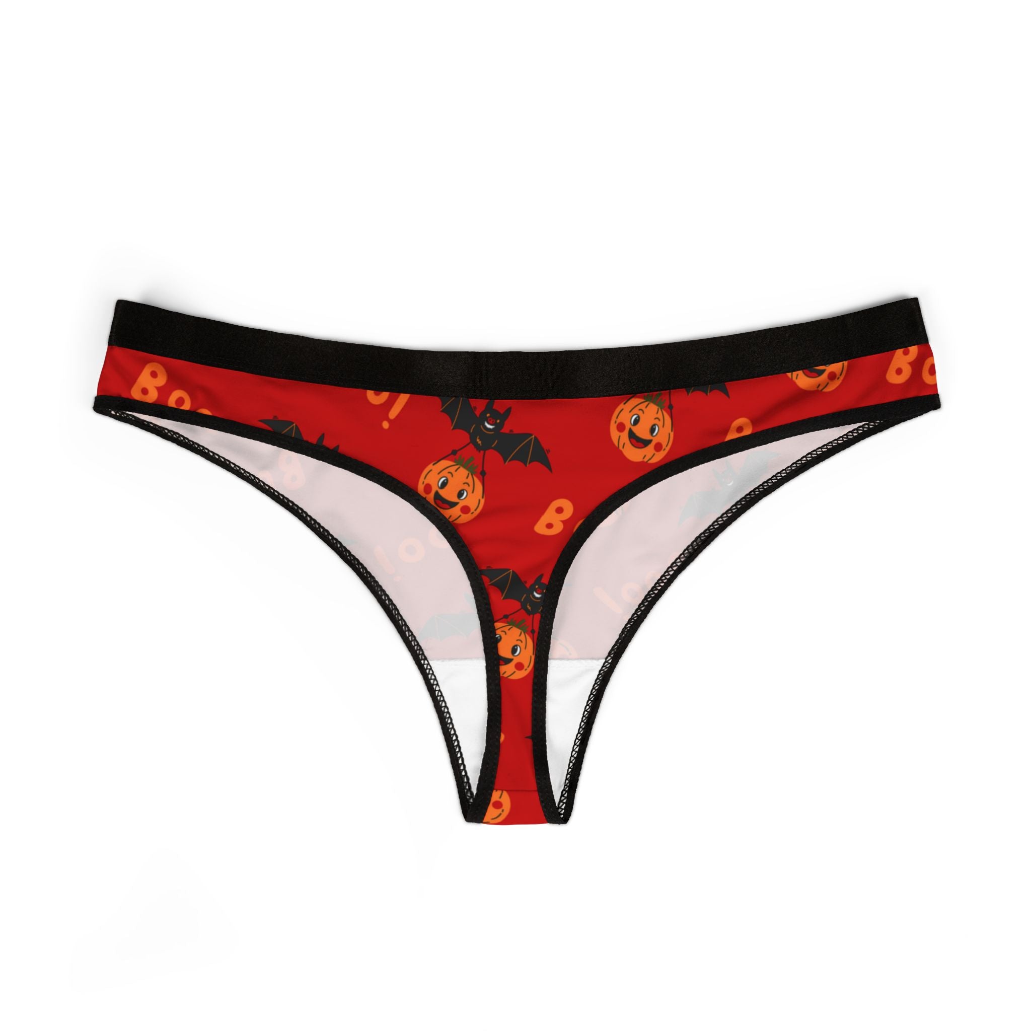Women's thongs funny halloween