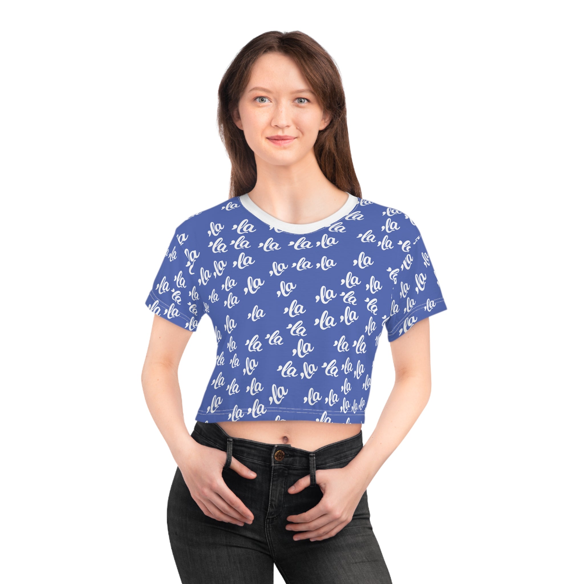 Crop Tee - Comma La Crop Shirt