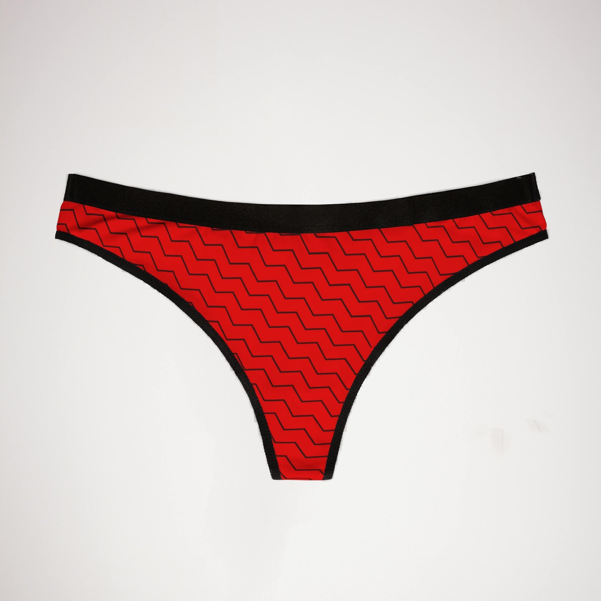 Women's thongs ladybug seamless