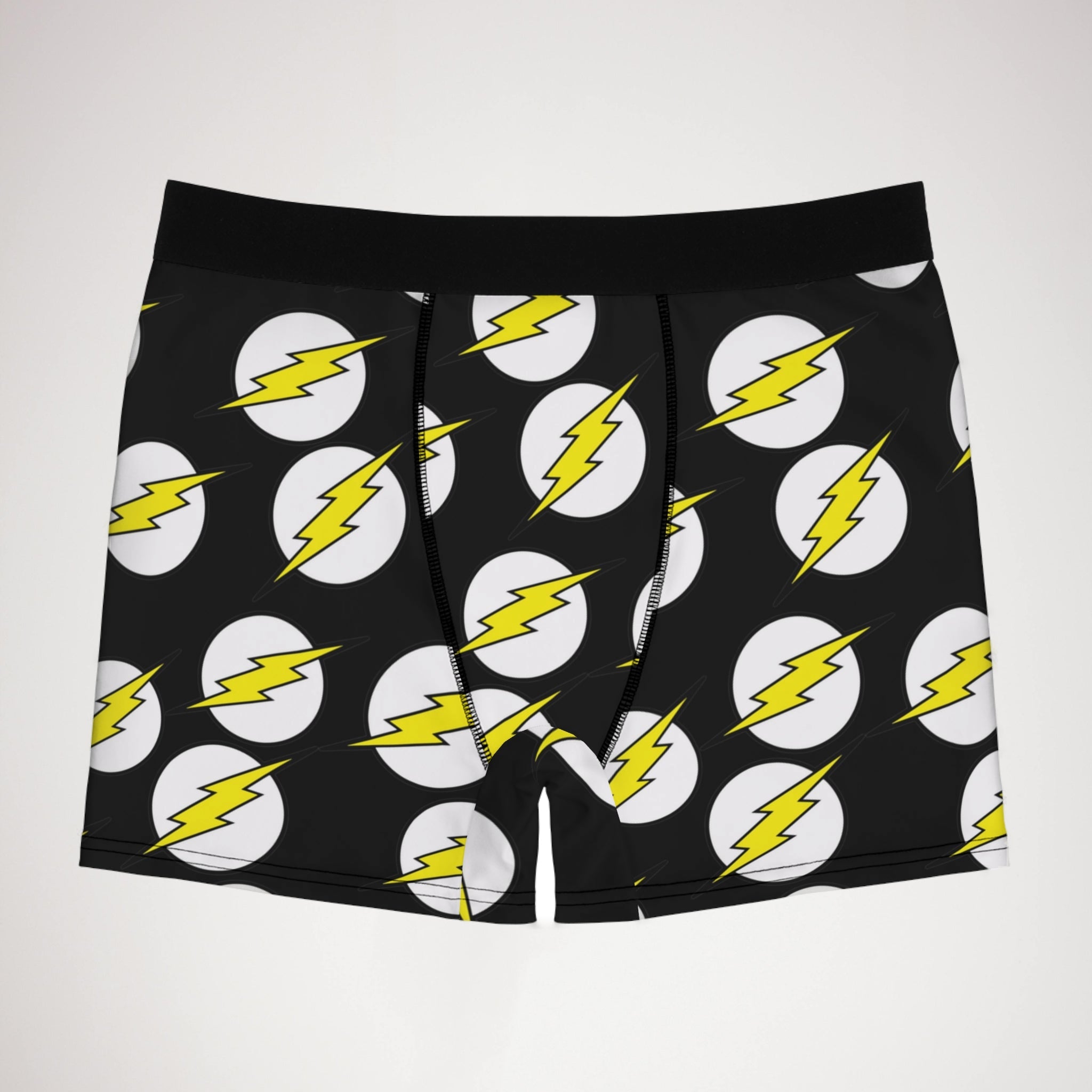 Men's boxer briefs shazam flash black