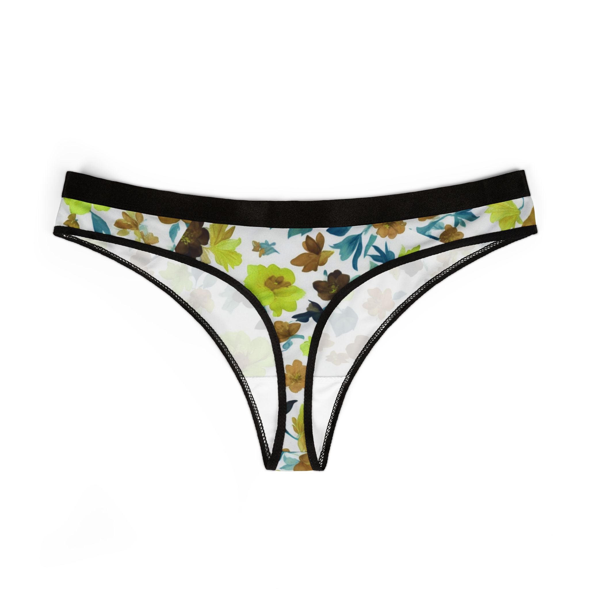 Women's thongs floral fall beautiful