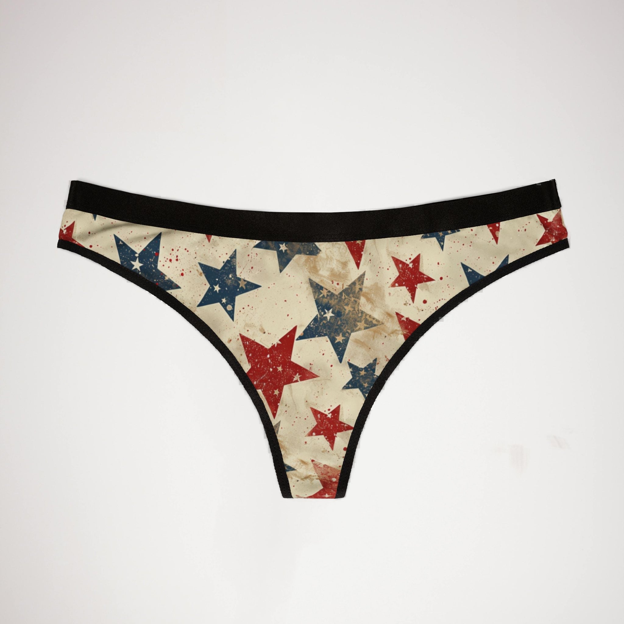 Women's thongs 4th of july patriotic