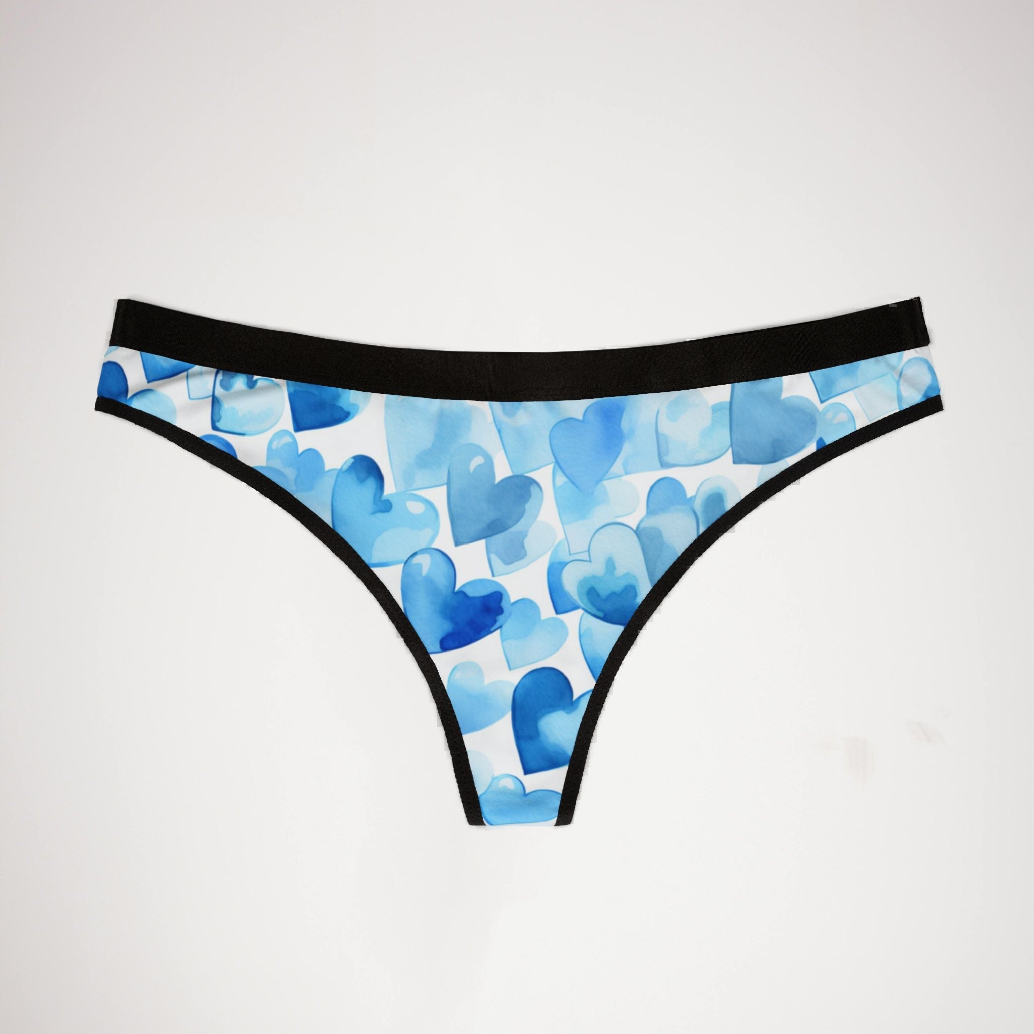Women's thongs valentines day heart