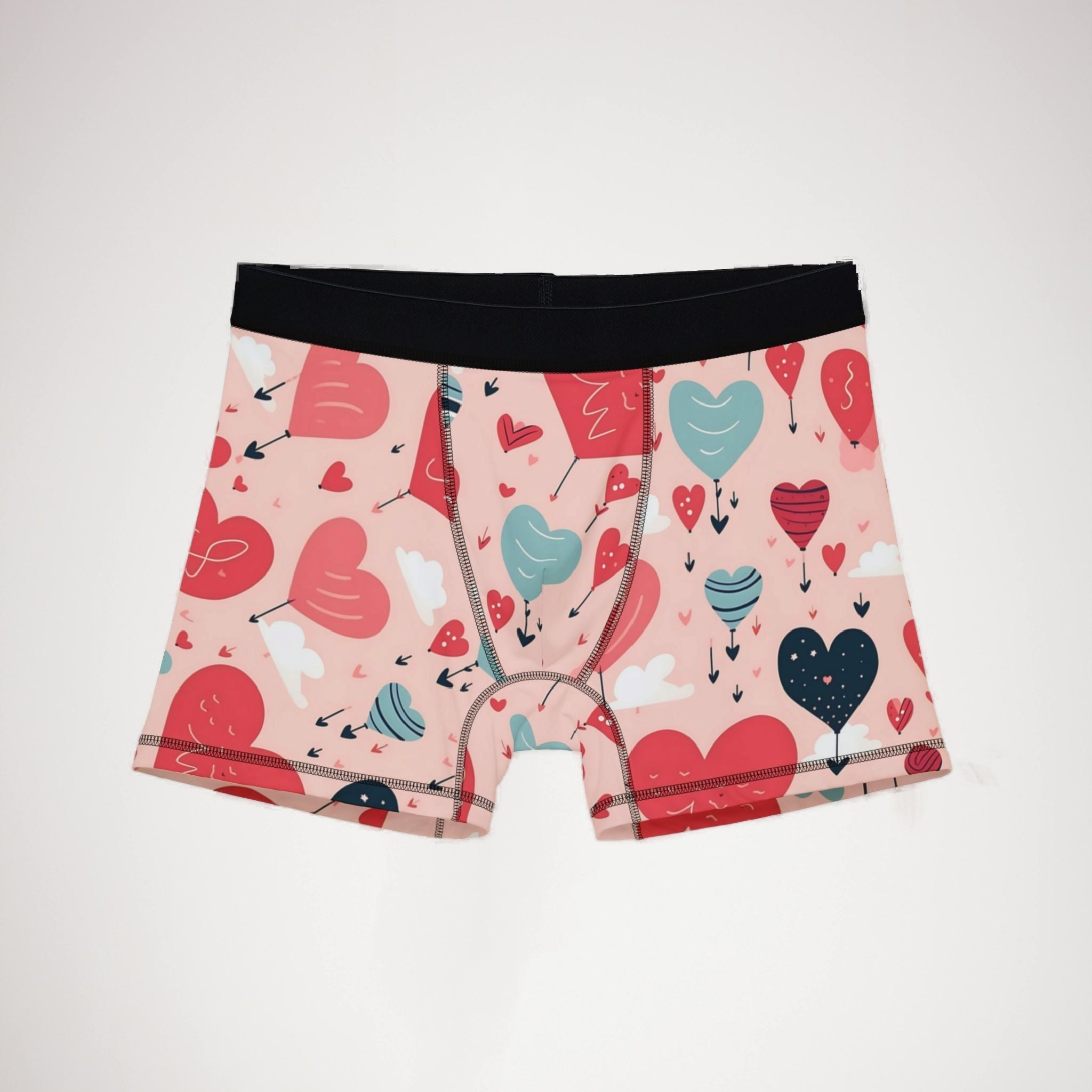 Men's boxers pink valentine