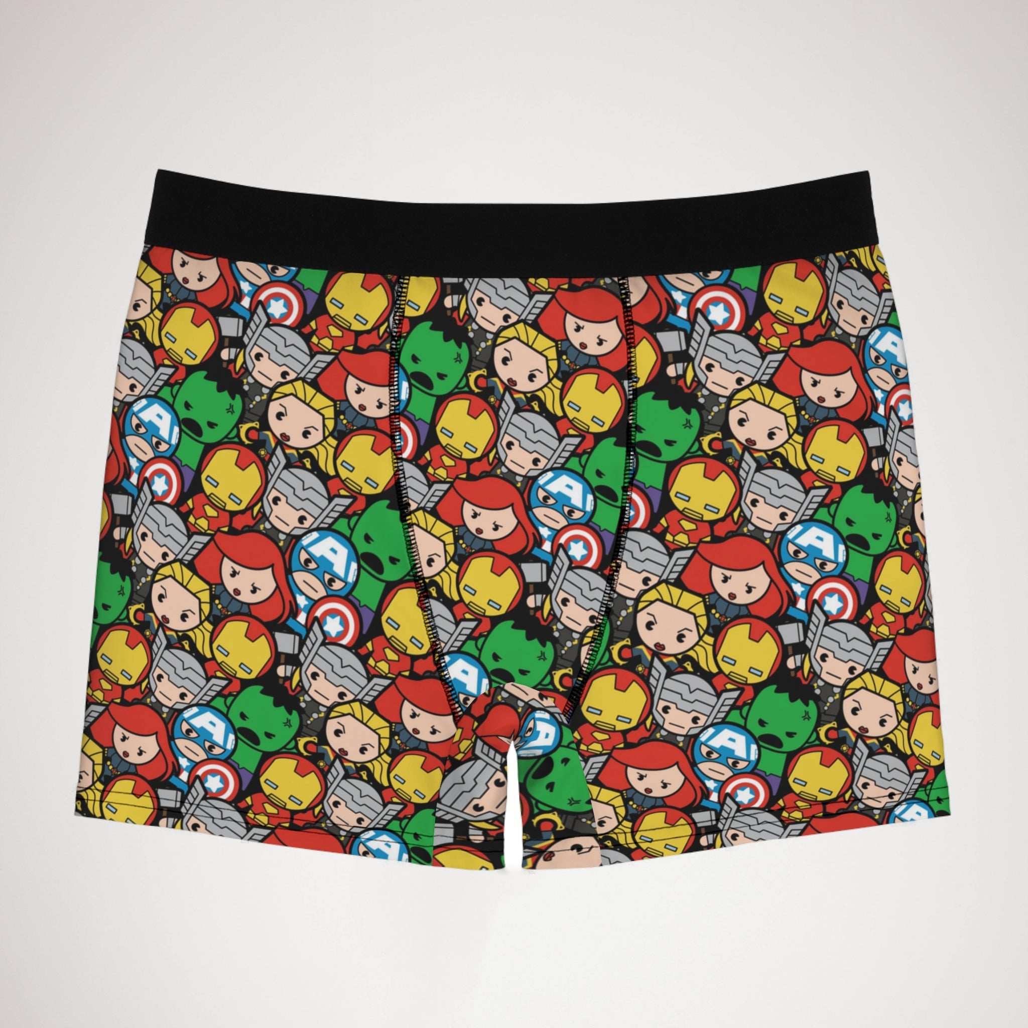 Men's boxer briefs marvel avengers black