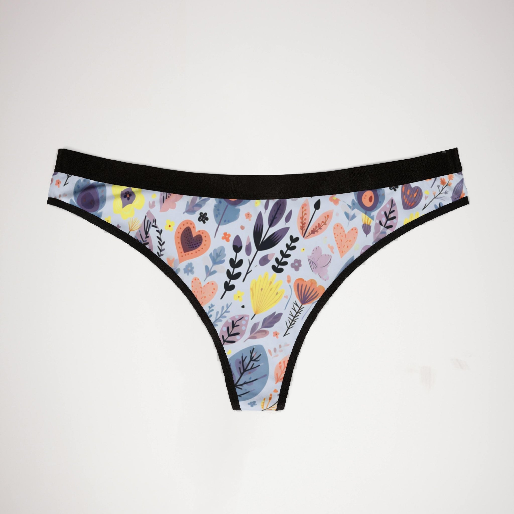 Women's thongs pastel love
