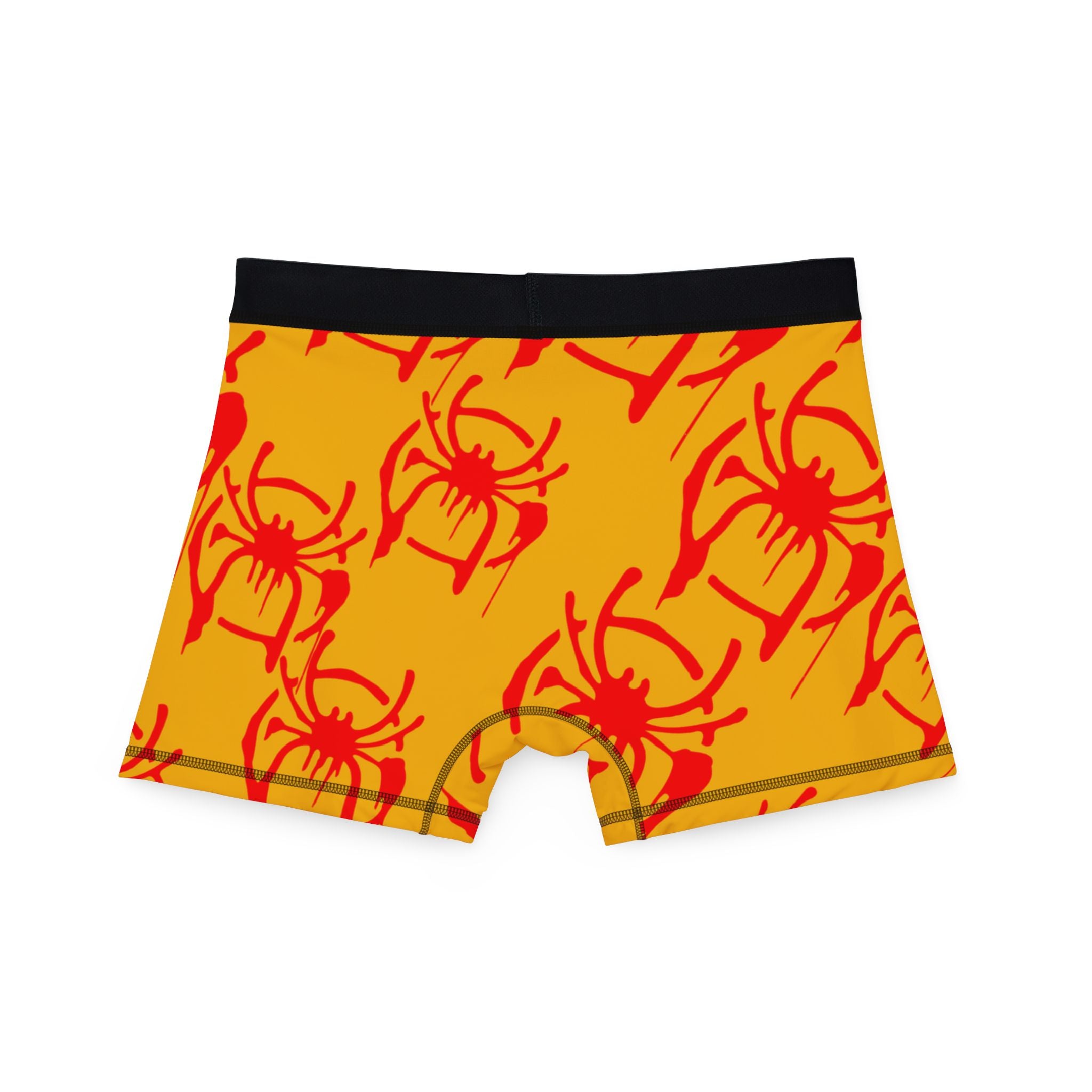 Men's boxers only spider web yellow