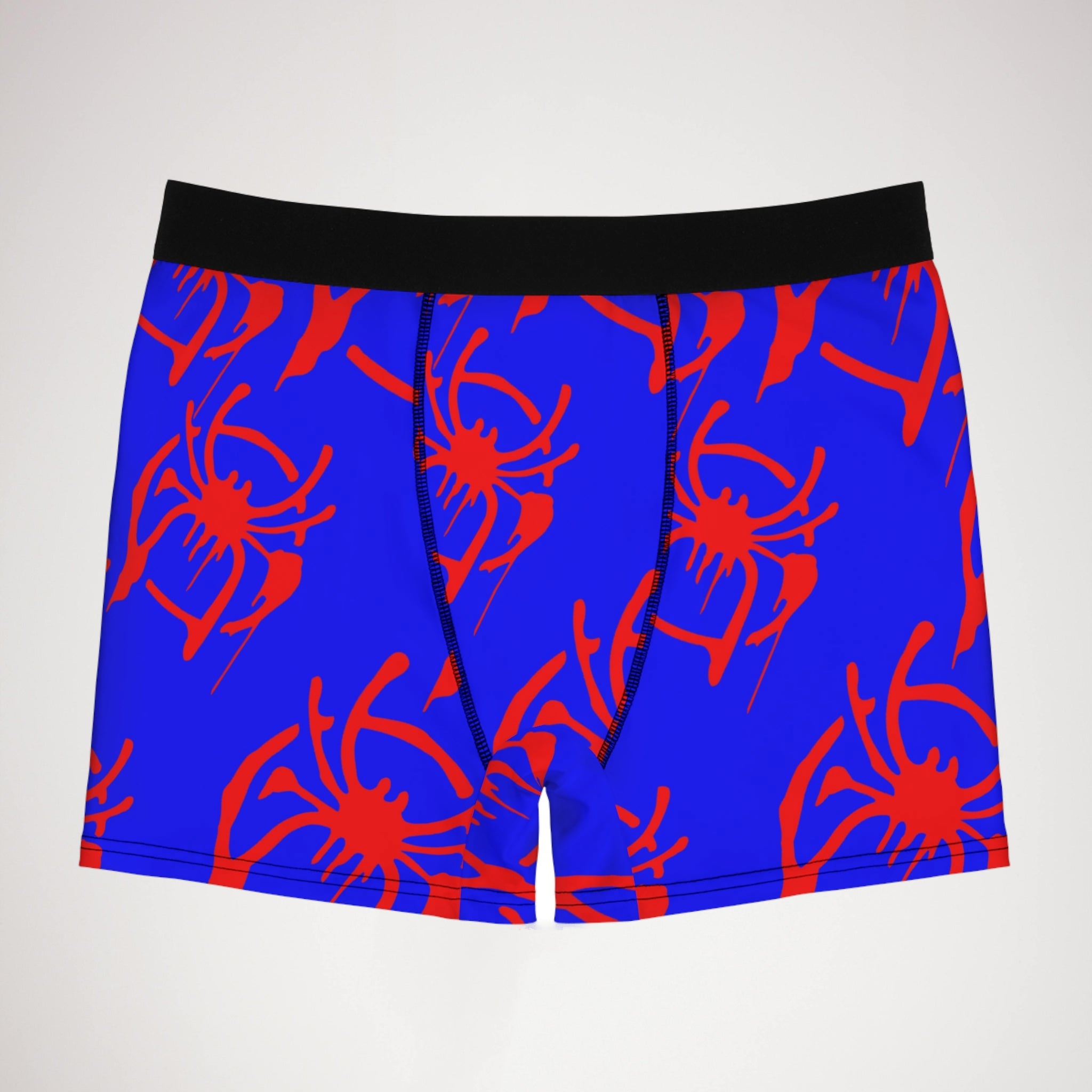 Men's boxer briefs only spider web blue