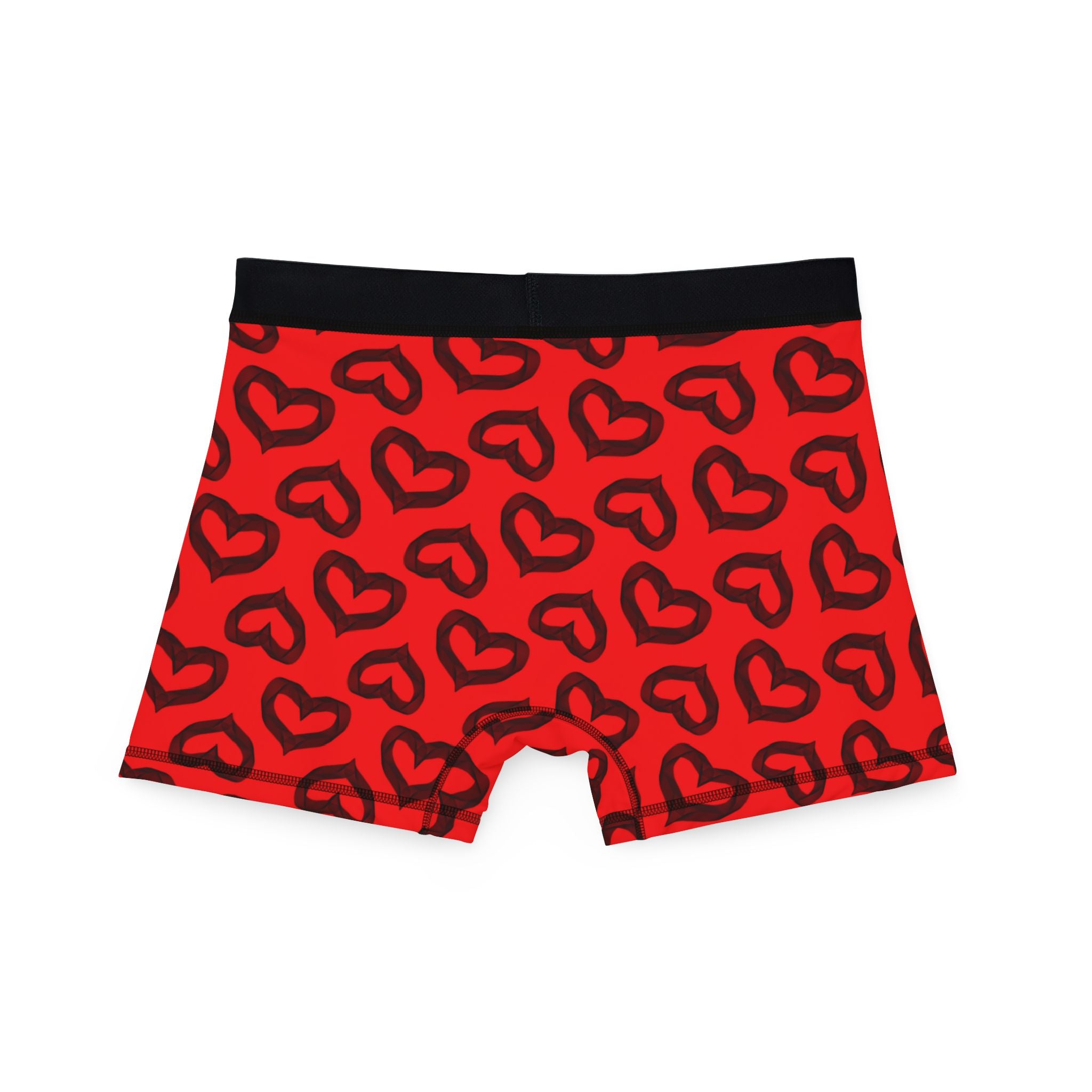 Men's boxers love hearts