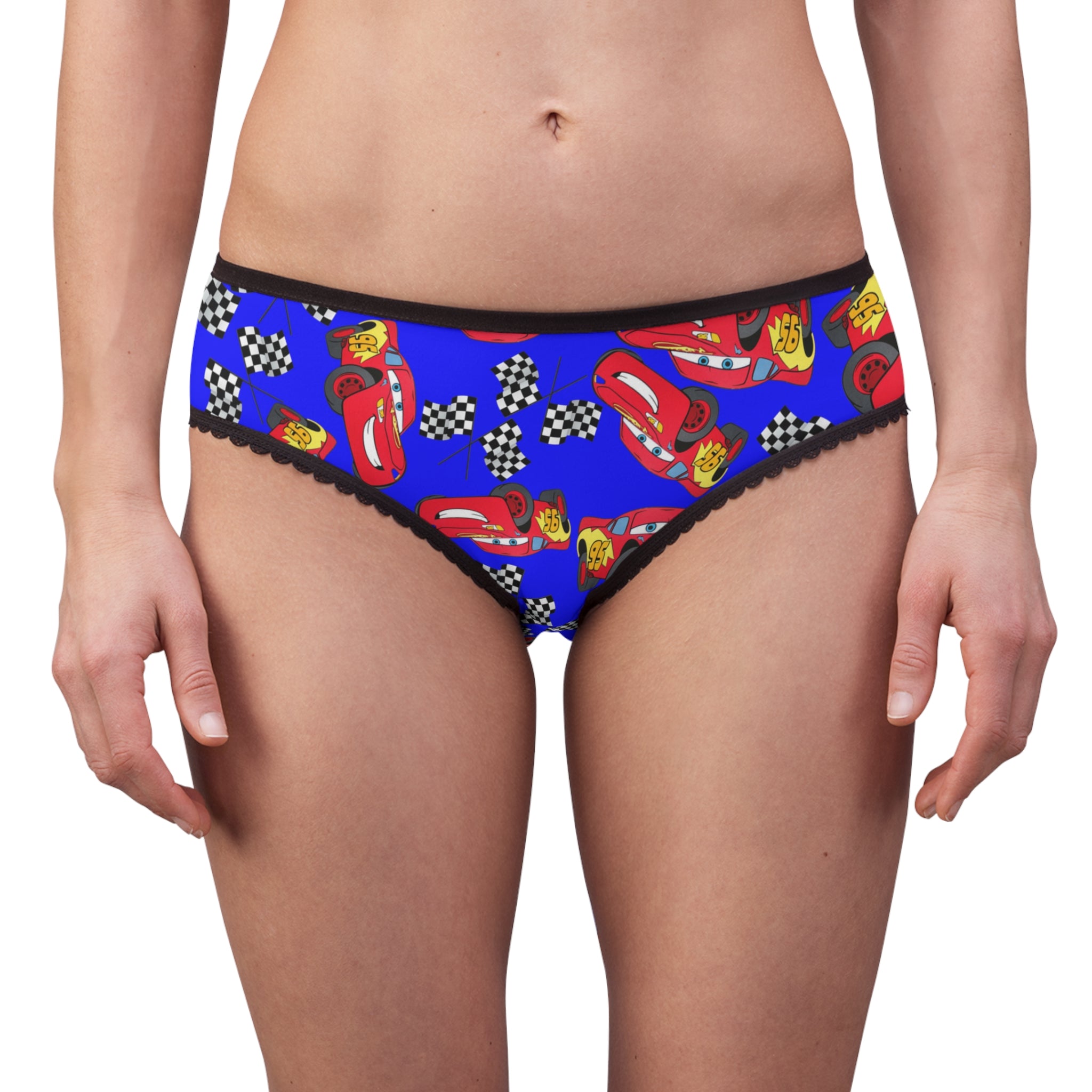 Women's briefs mcqueen flag blue