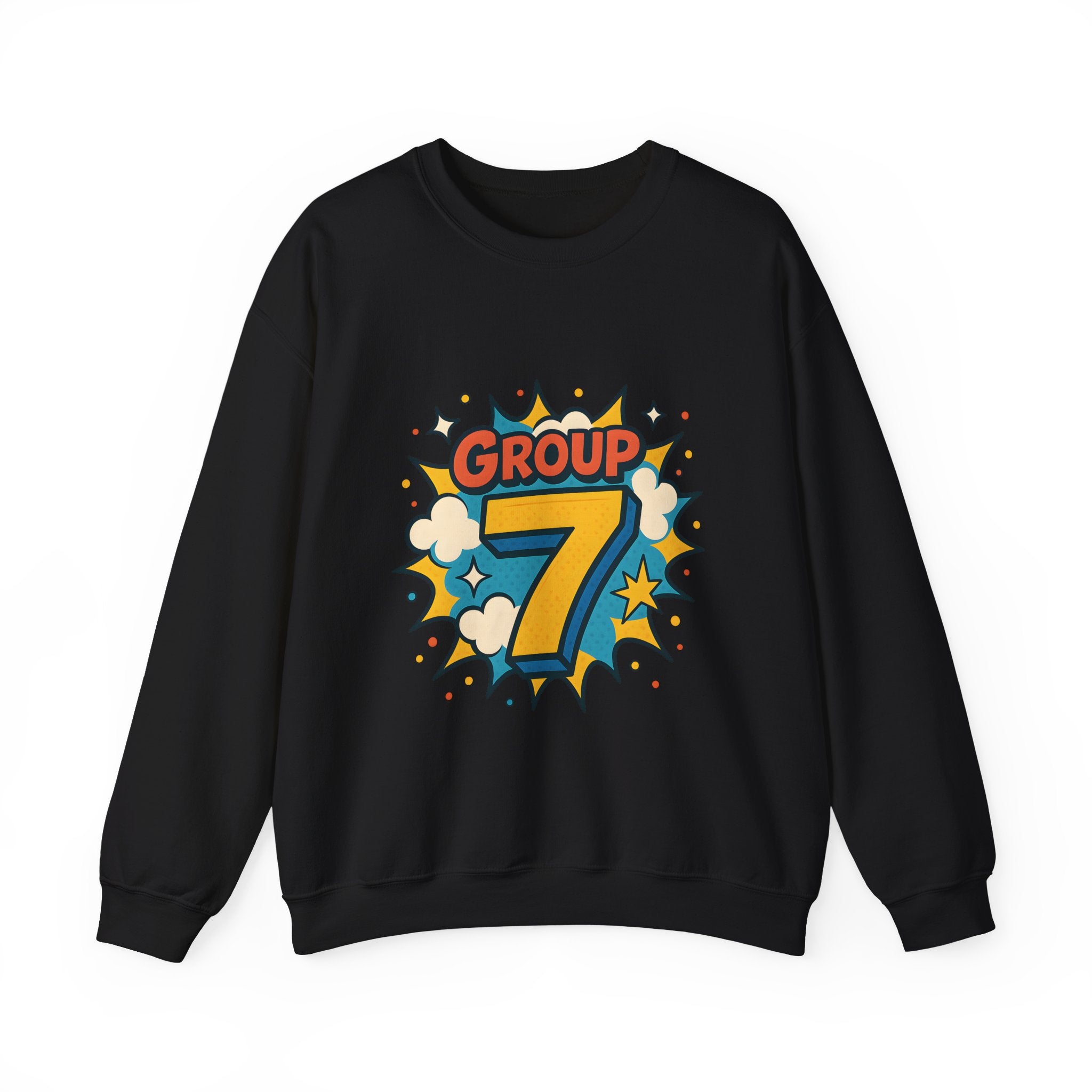 Group 7 Pop Art - Gildan Unisex Heavy Blend™ Crewneck Sweatshirt