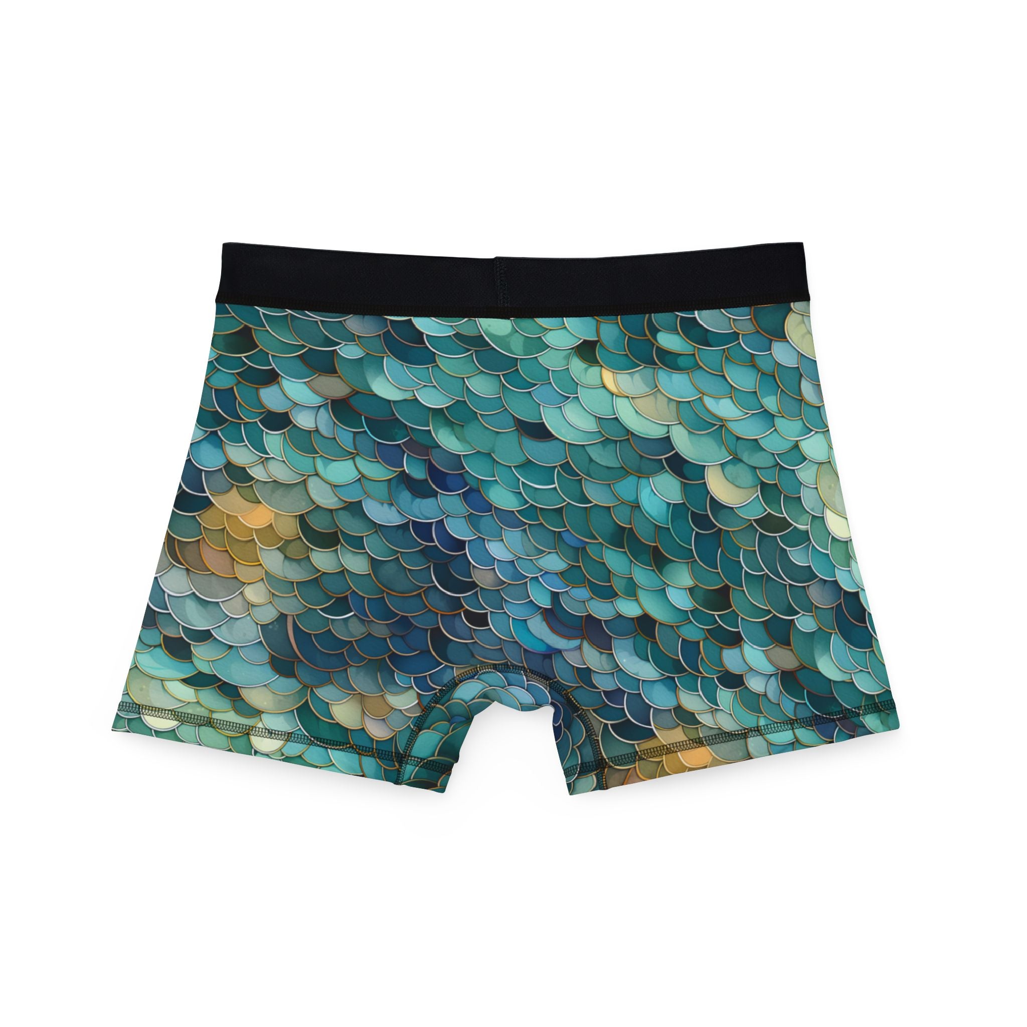 Men's boxers mermaid scales