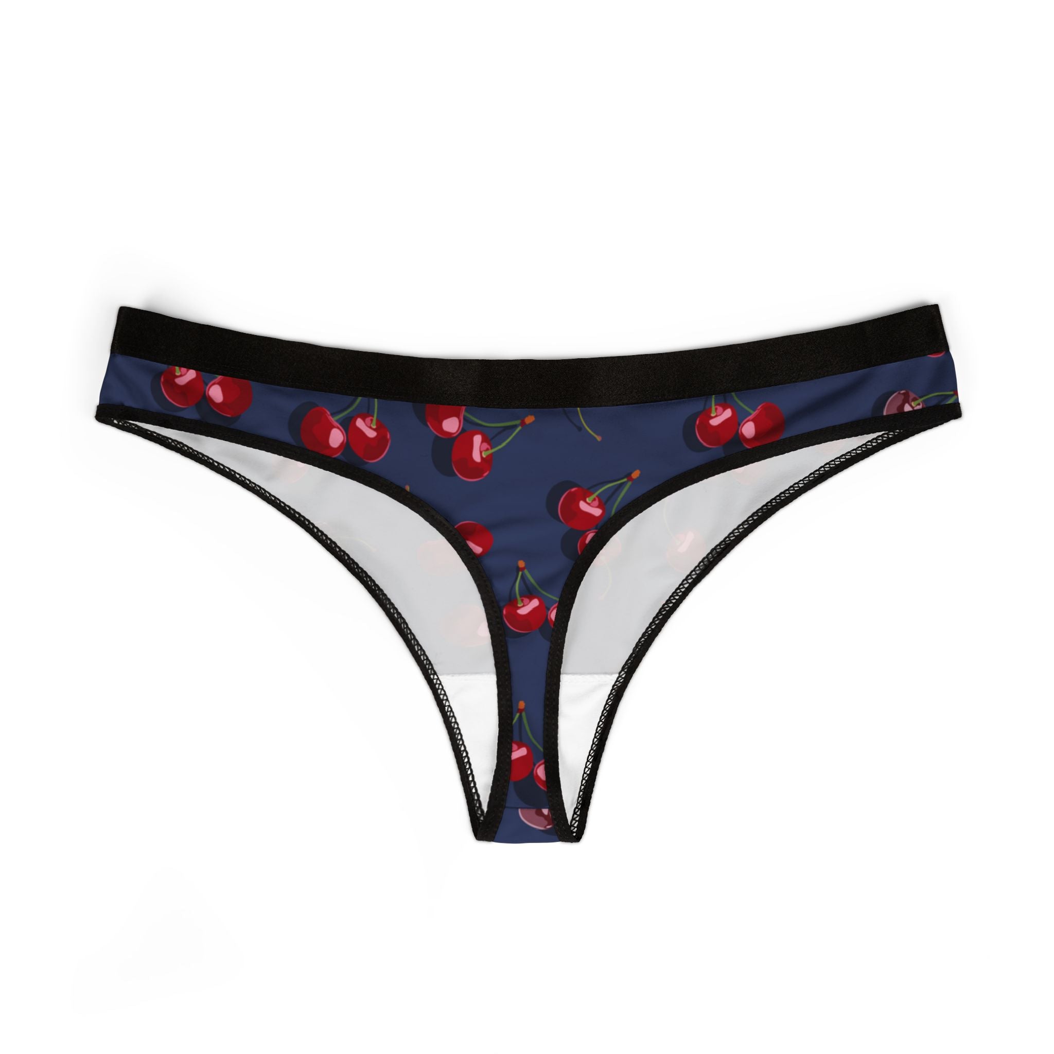 Women's thongs cherry fruit