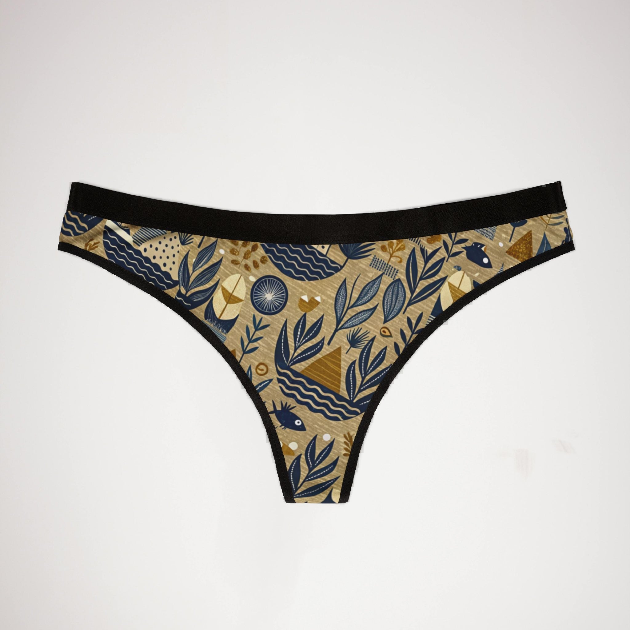Women's thongs sea ocean extra