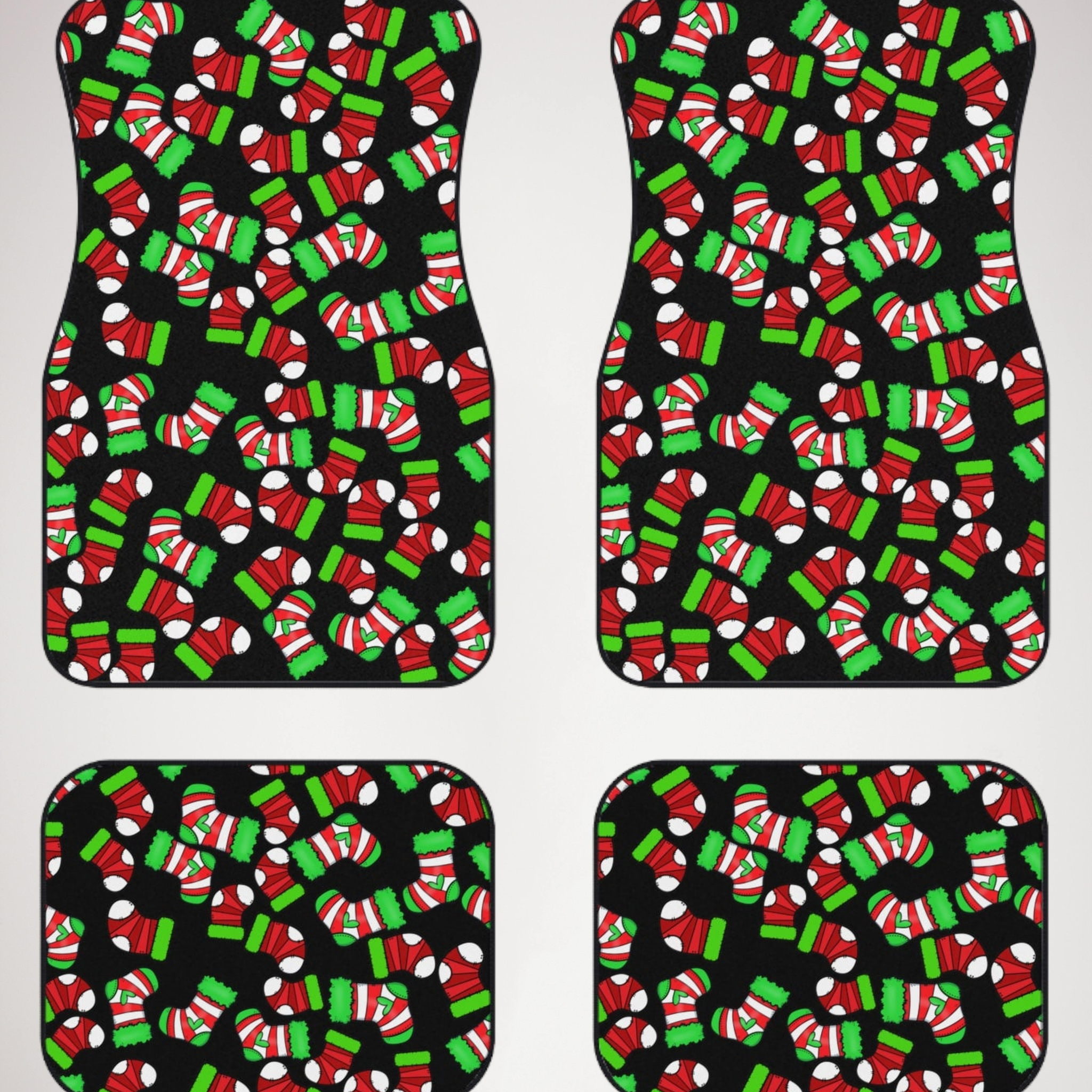 Auto Car Mats socks Noel Christmas