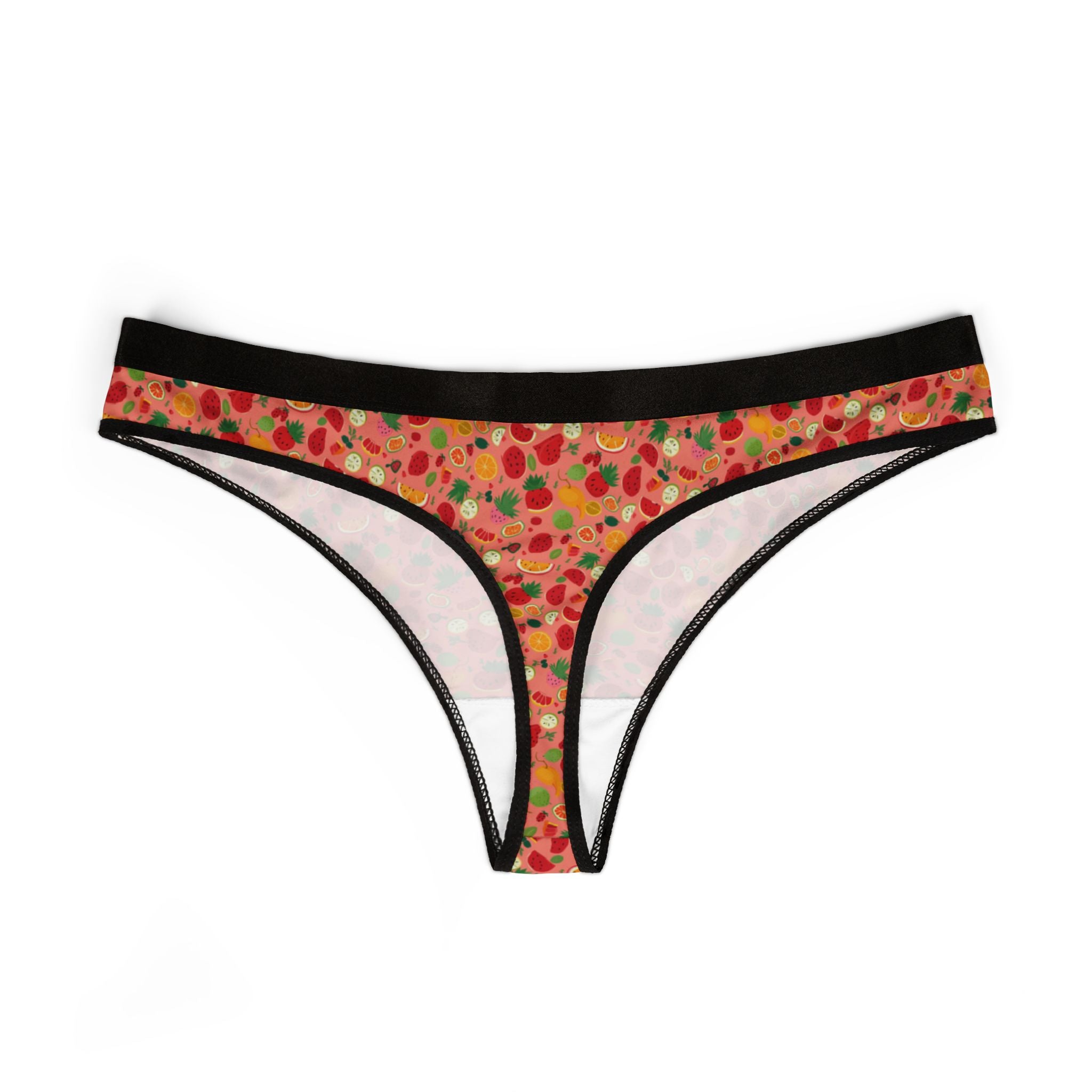 Women's thongs mix fruit minimal