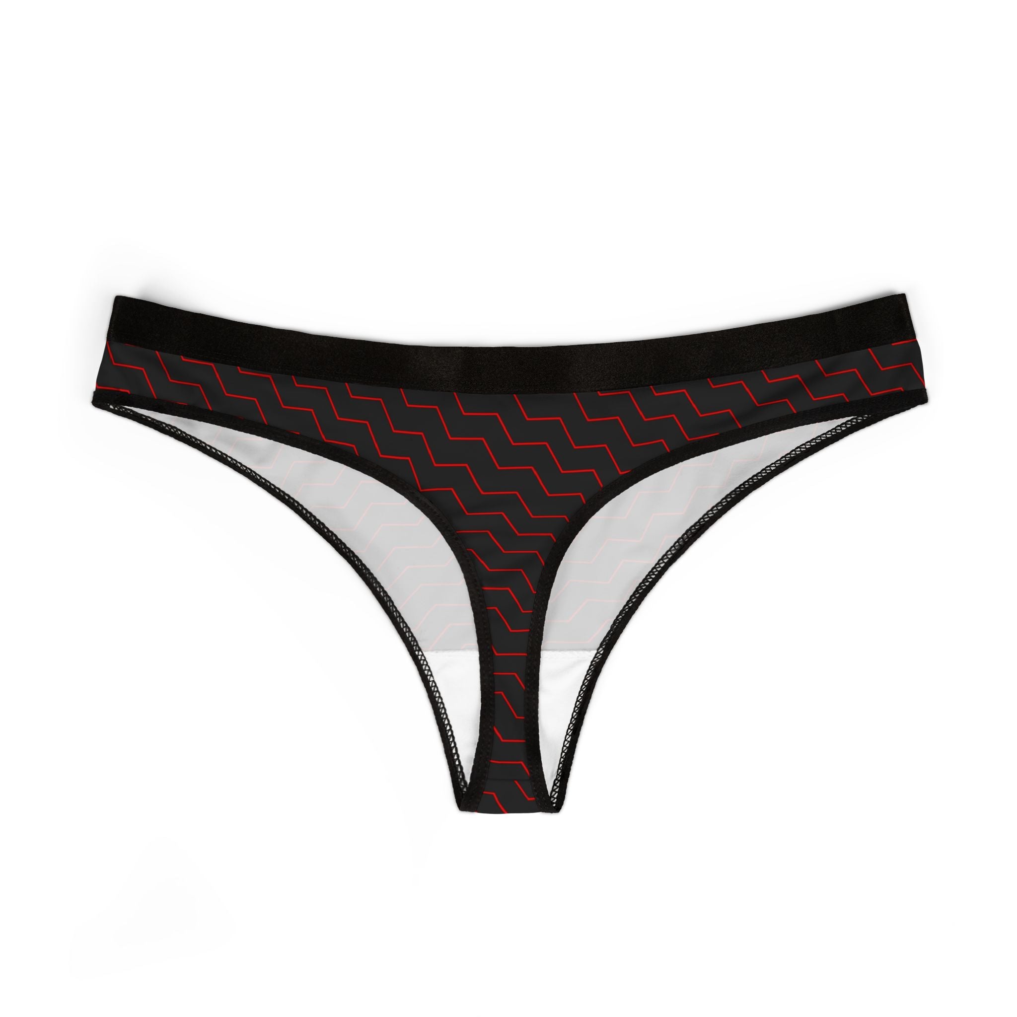 Women's thongs ladybug seamless