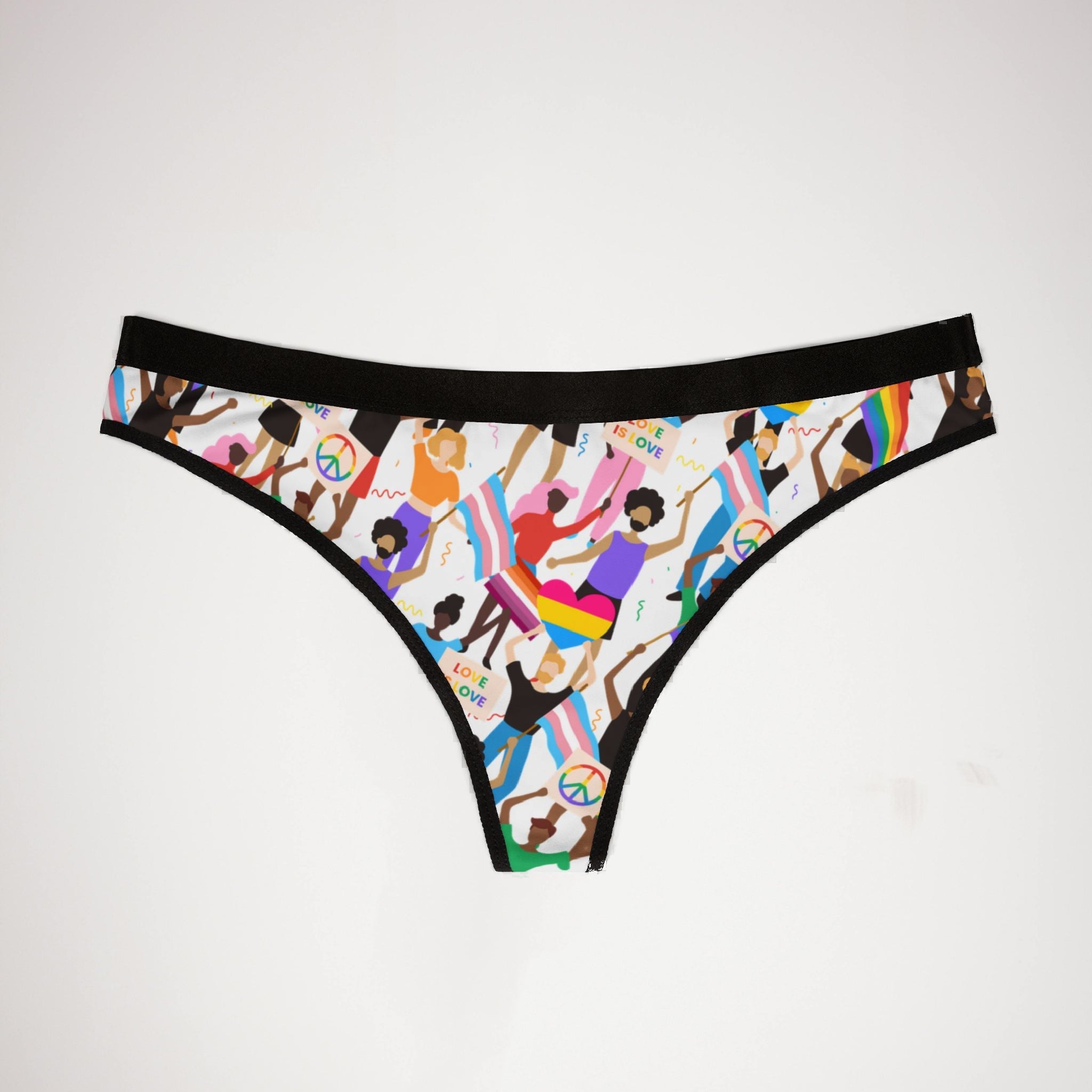 Women's thongs pride month