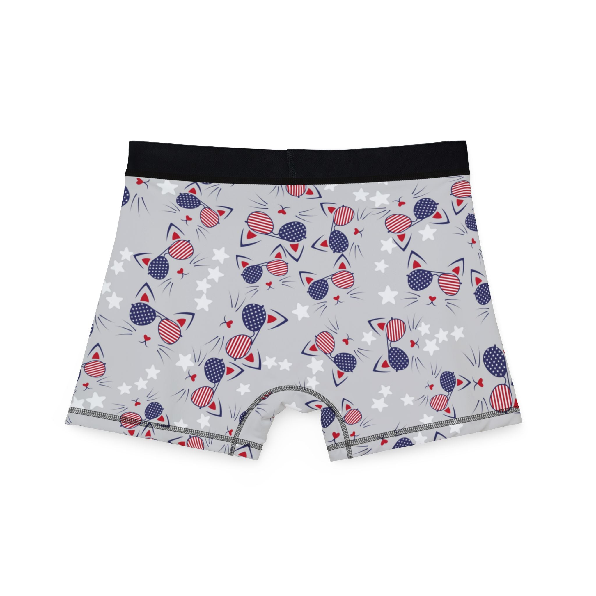 Men's boxers Meowica  th july american independence day white