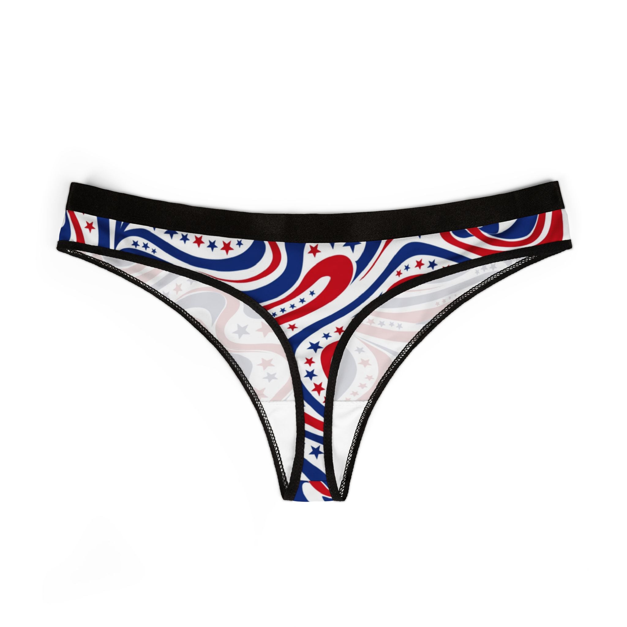 Women's thongs 4th of july patriotic