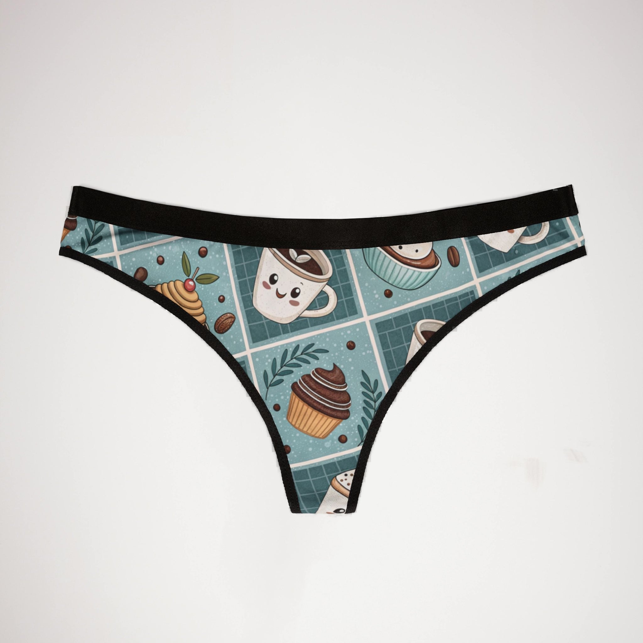 Women's thongs coffee