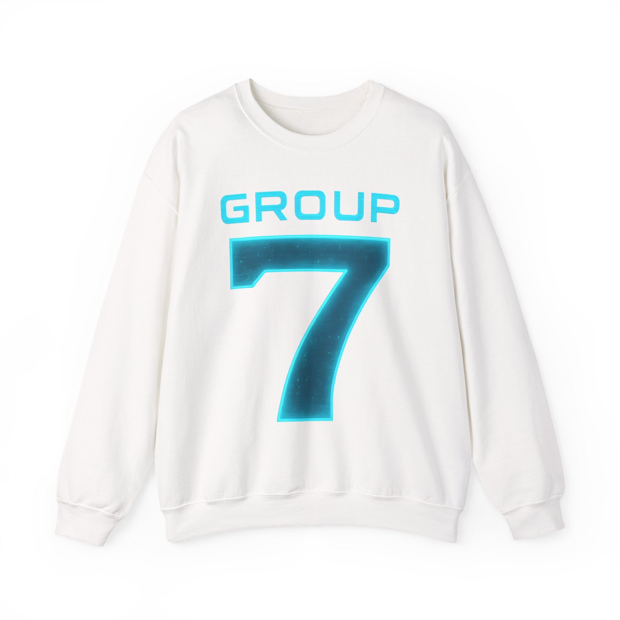 Group 7 Futuristic Cyberpunk - Gildan Unisex Heavy Blend™ Crewneck Sweatshirt