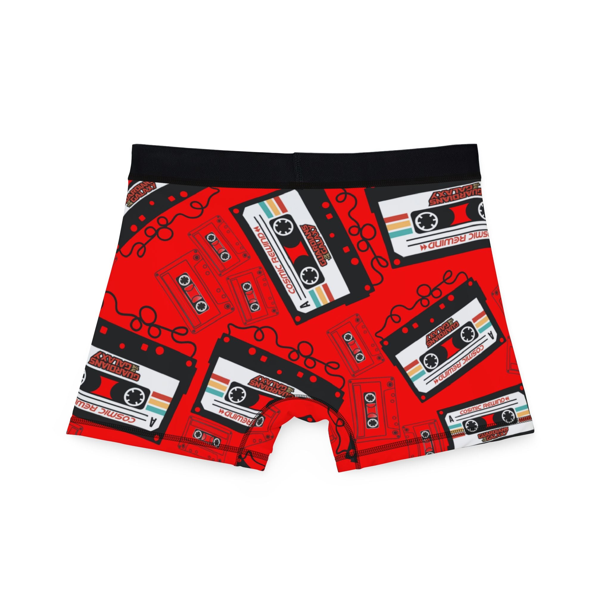 Men's boxers Cosmic Rewind Cassette red