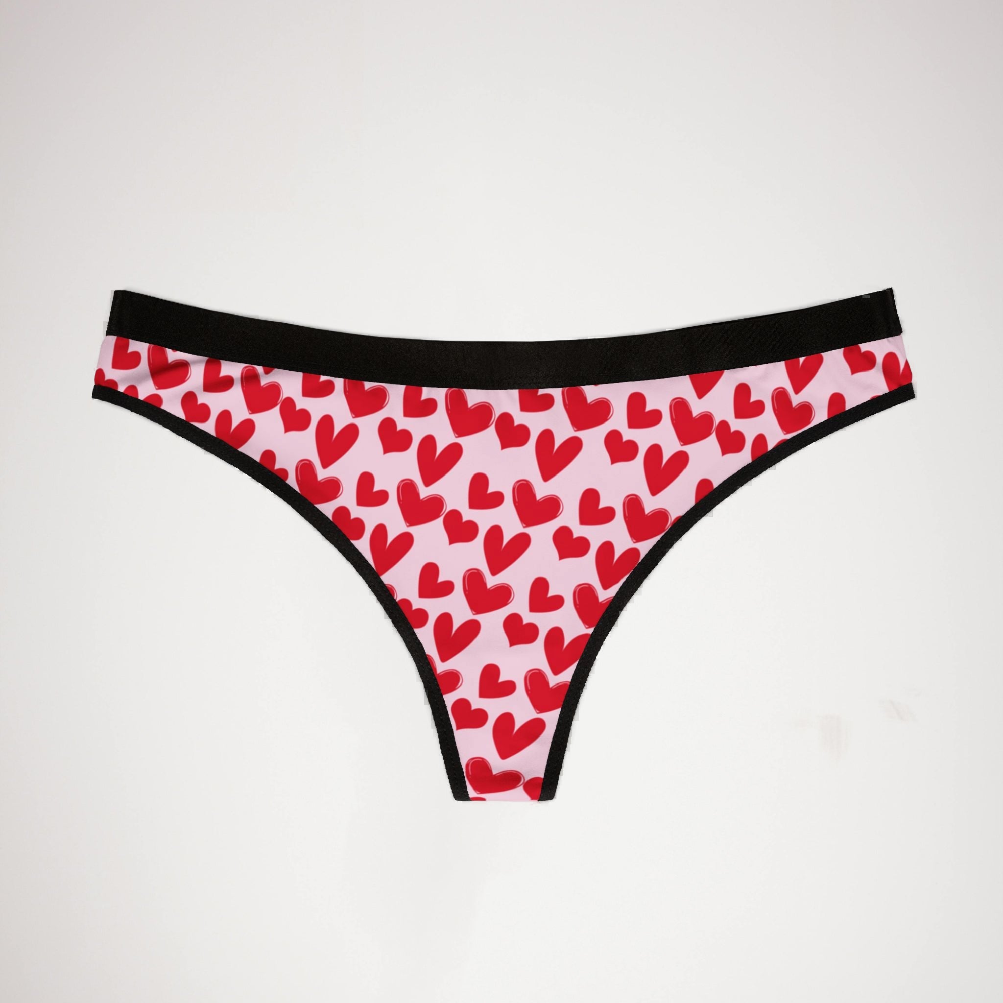 Women's thongs romantic valentine