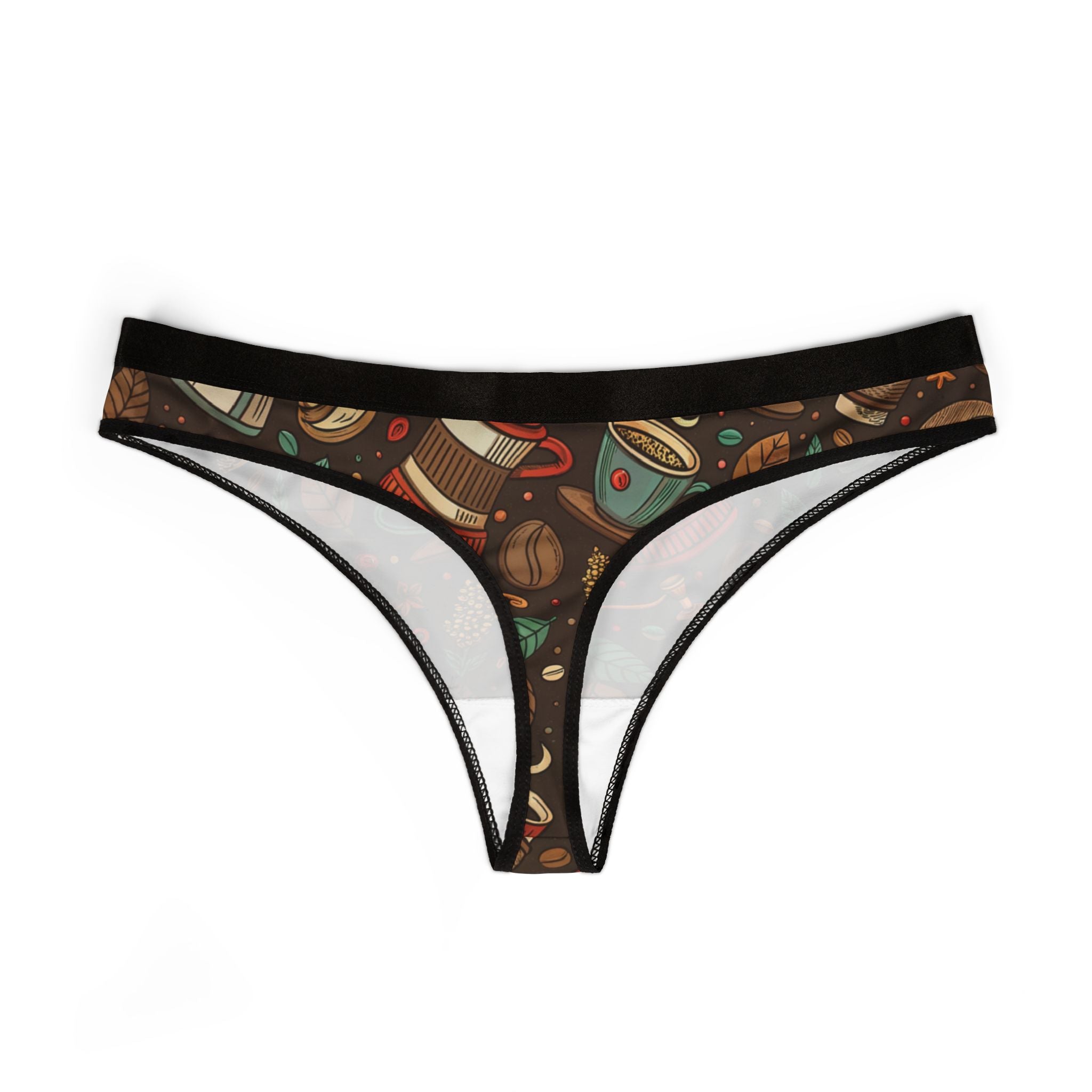 Women's thongs coffee