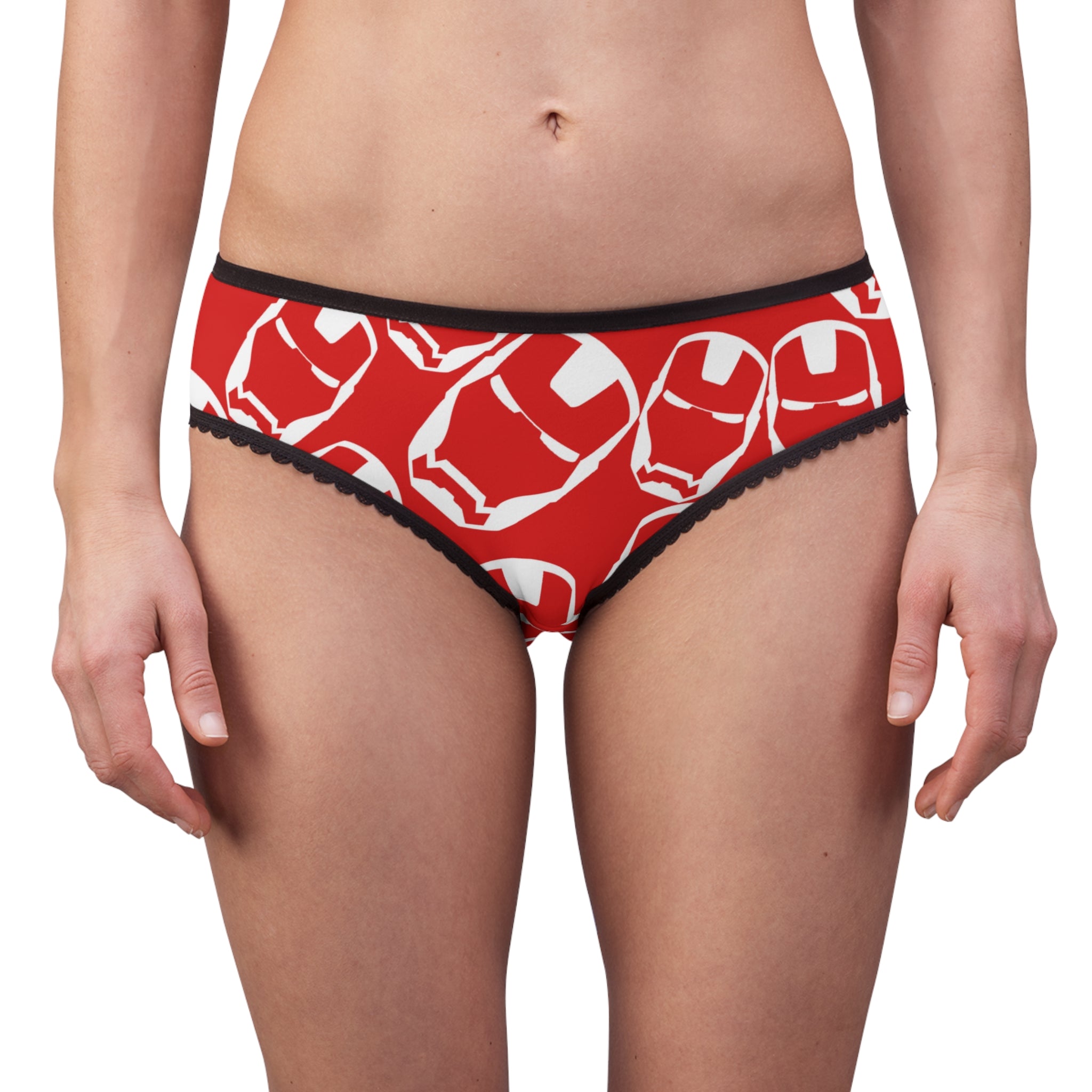 Women's briefs iron man red