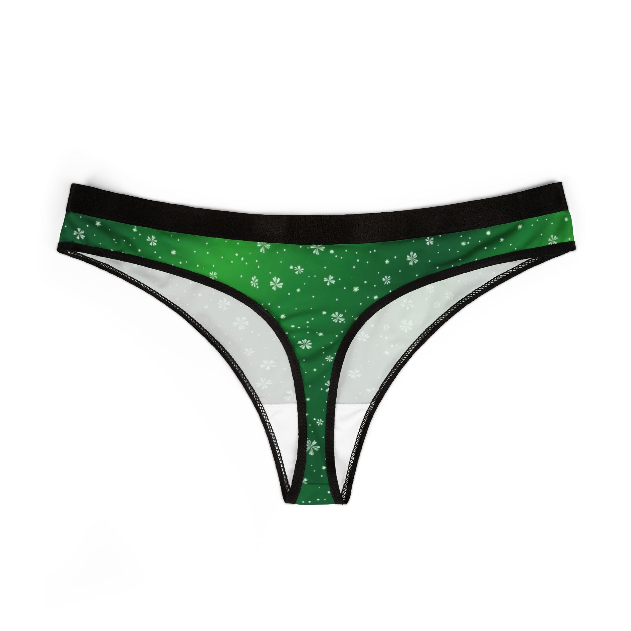 Women's thongs st patricks day three