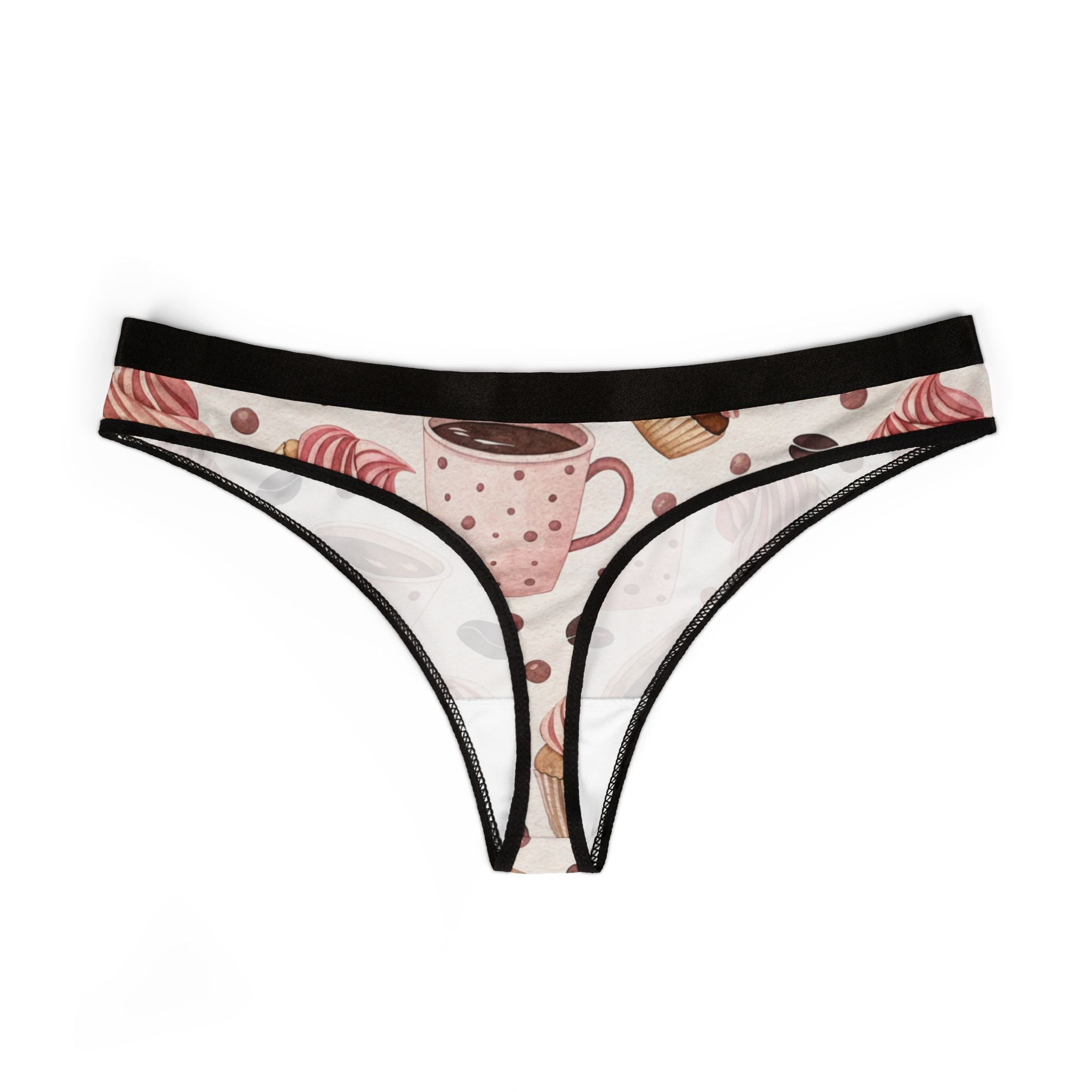 Women's thongs coffee