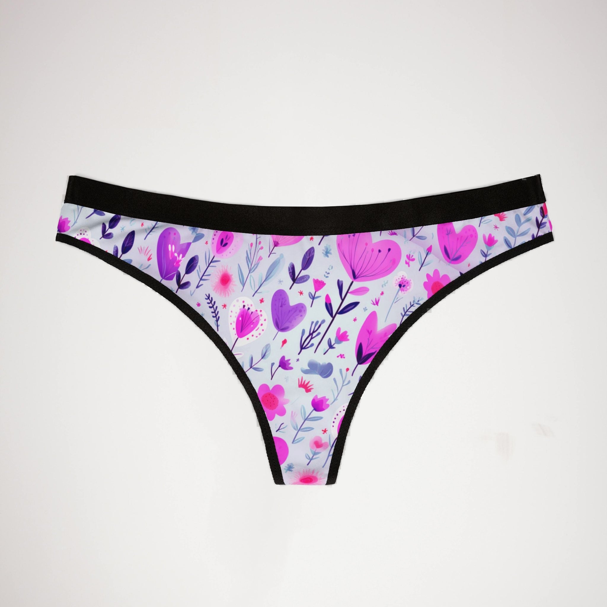 Women's thongs pastel love