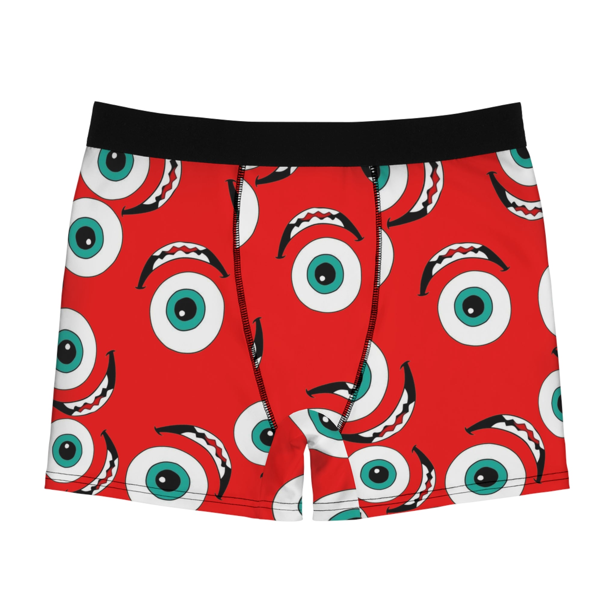 Men's boxer briefs Mike wazowski red