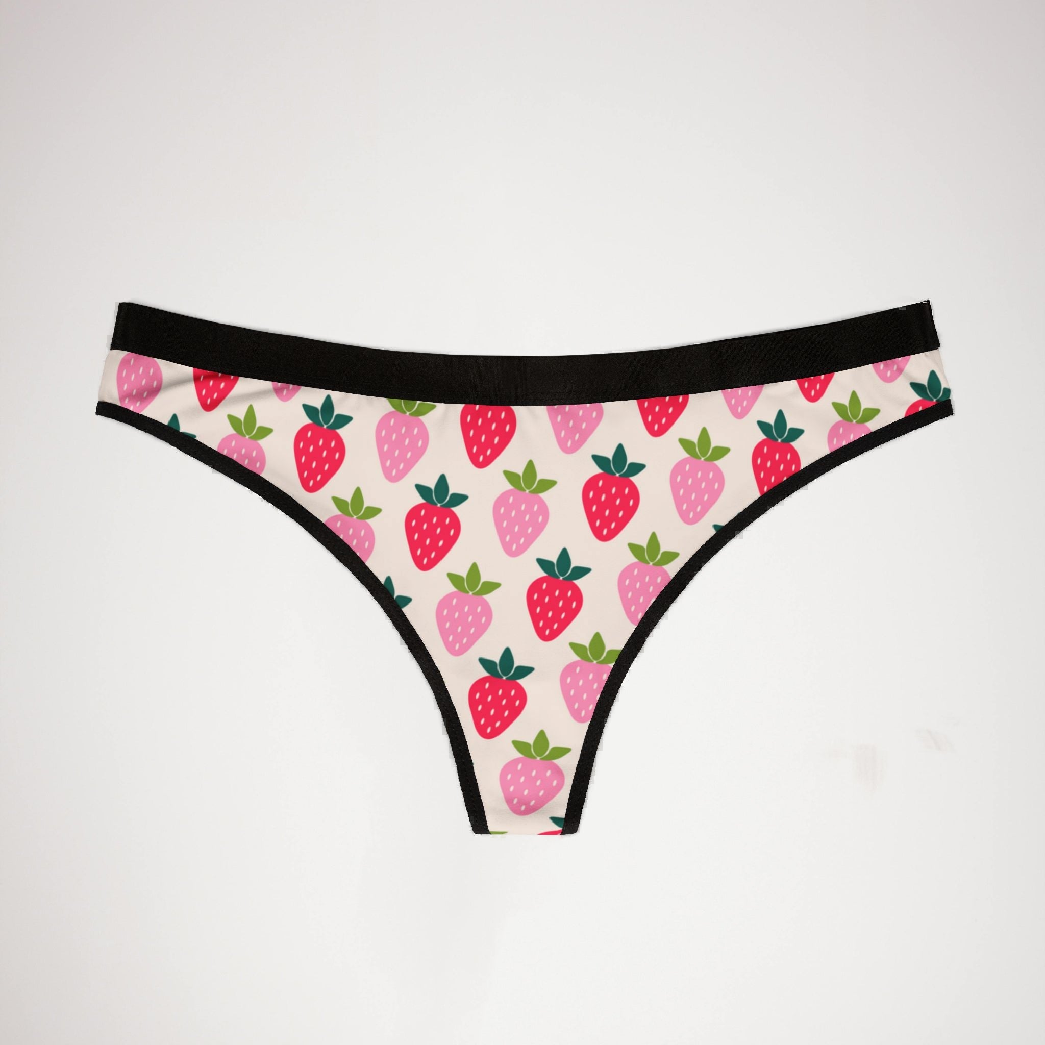 Women's thongs tropical island garden
